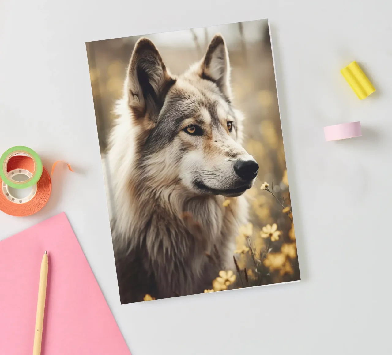 Wolfhound notebook by treechild