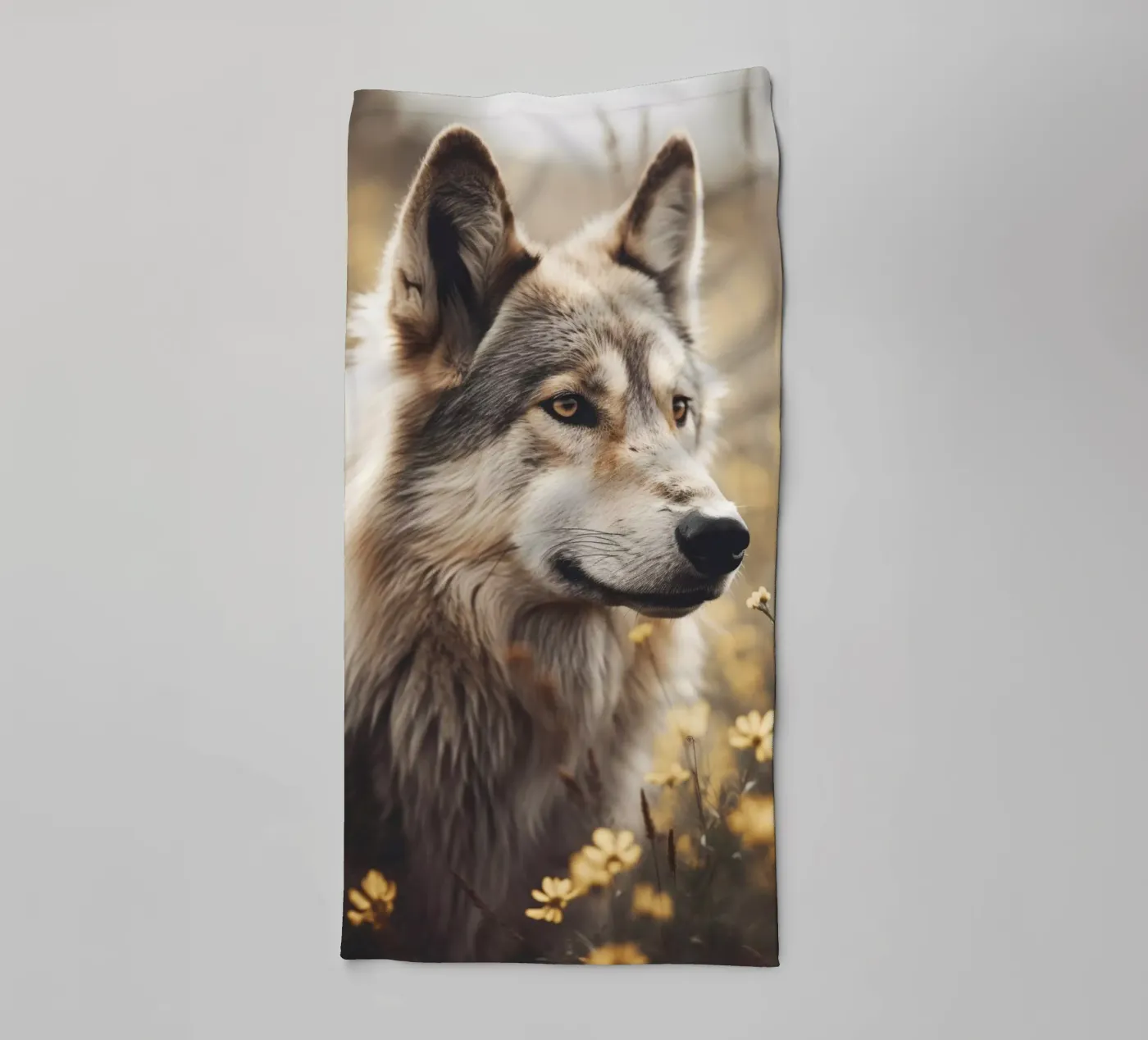 Wolfhound badhanddoek van treechild