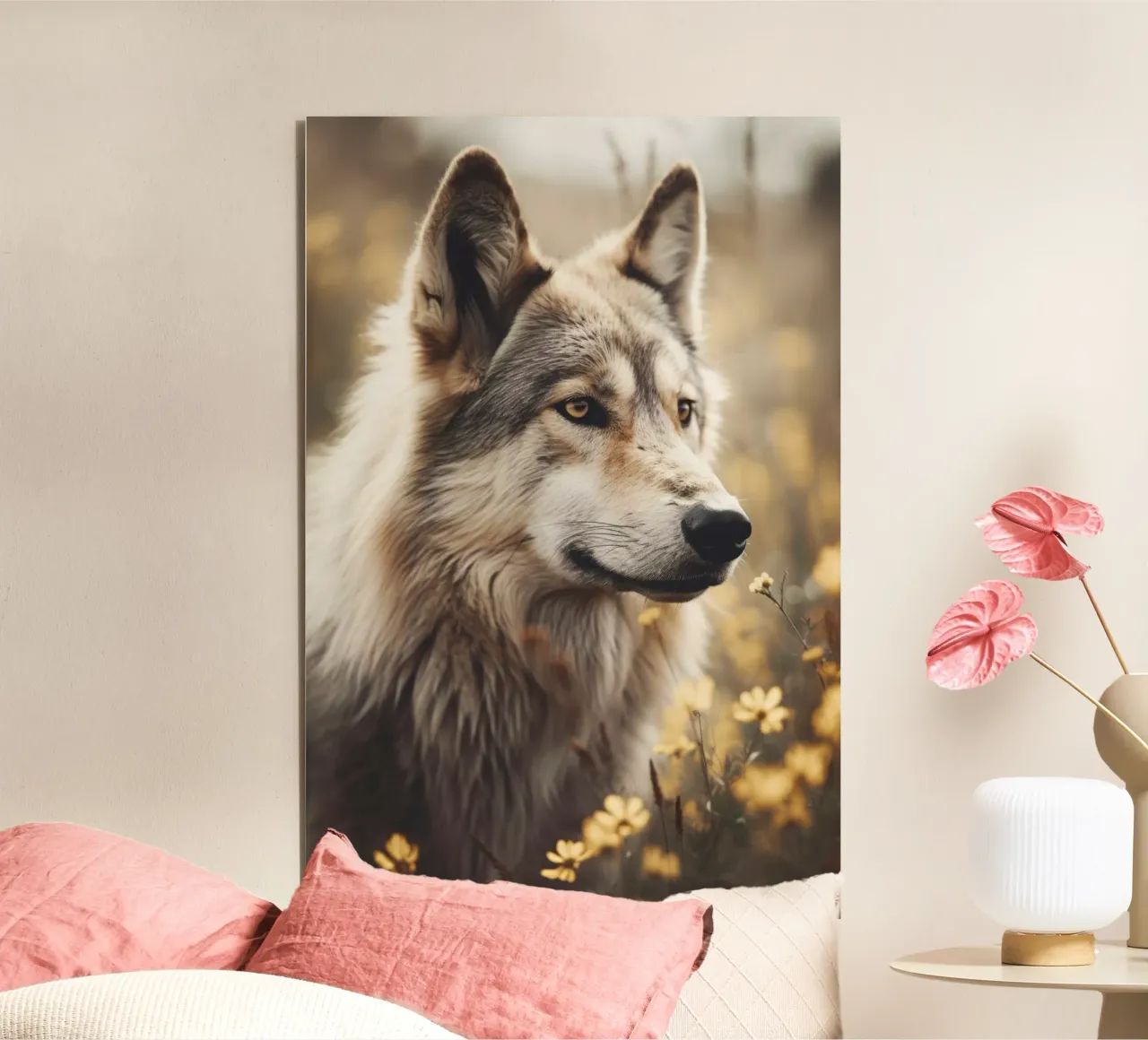 Wolfhound alu-dibond by treechild