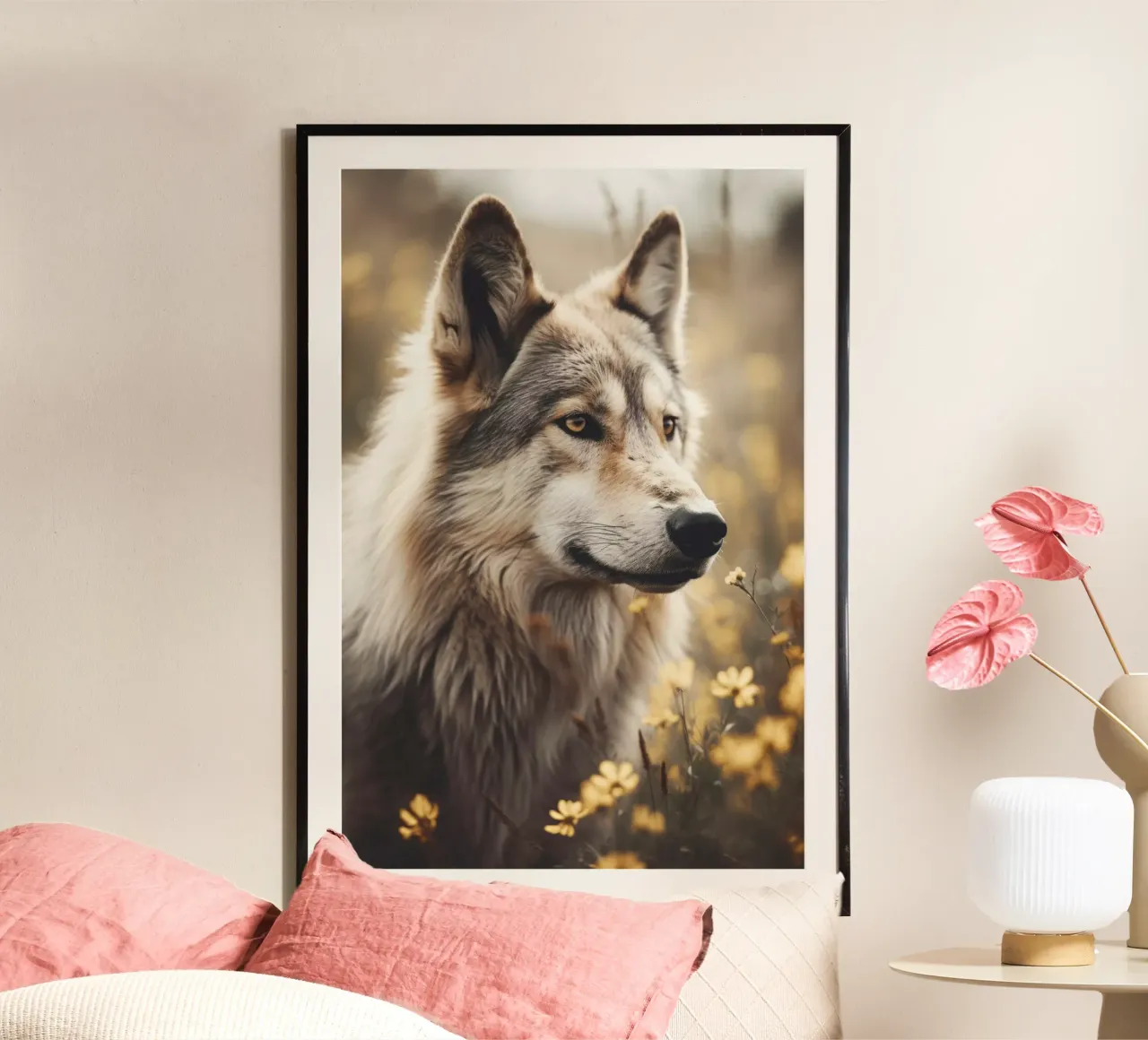Wolfhound hahnemühle by treechild