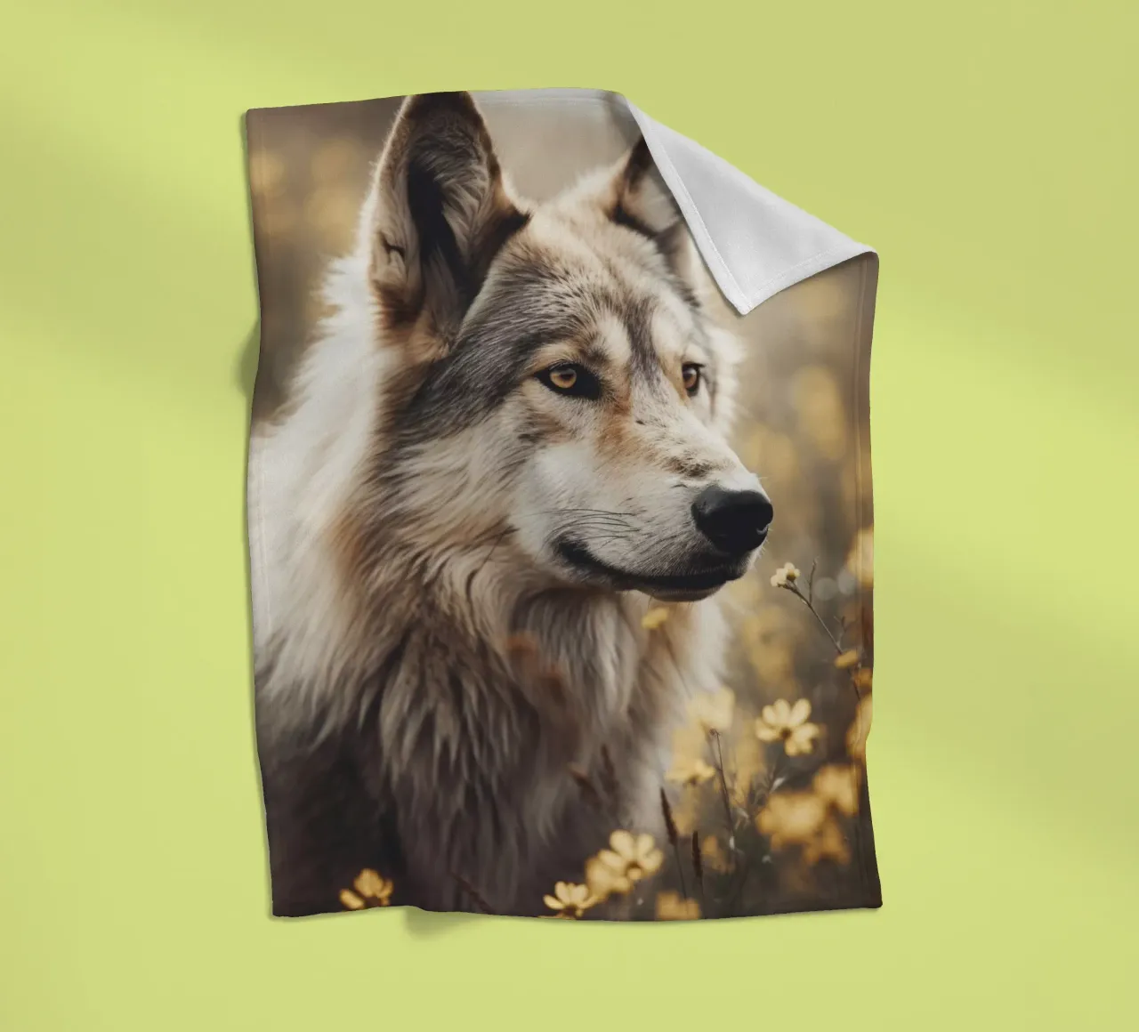 Wolfhound Fleecedecke von treechild