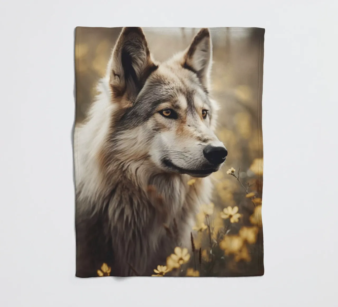Wolfhound Fleecedecke von treechild