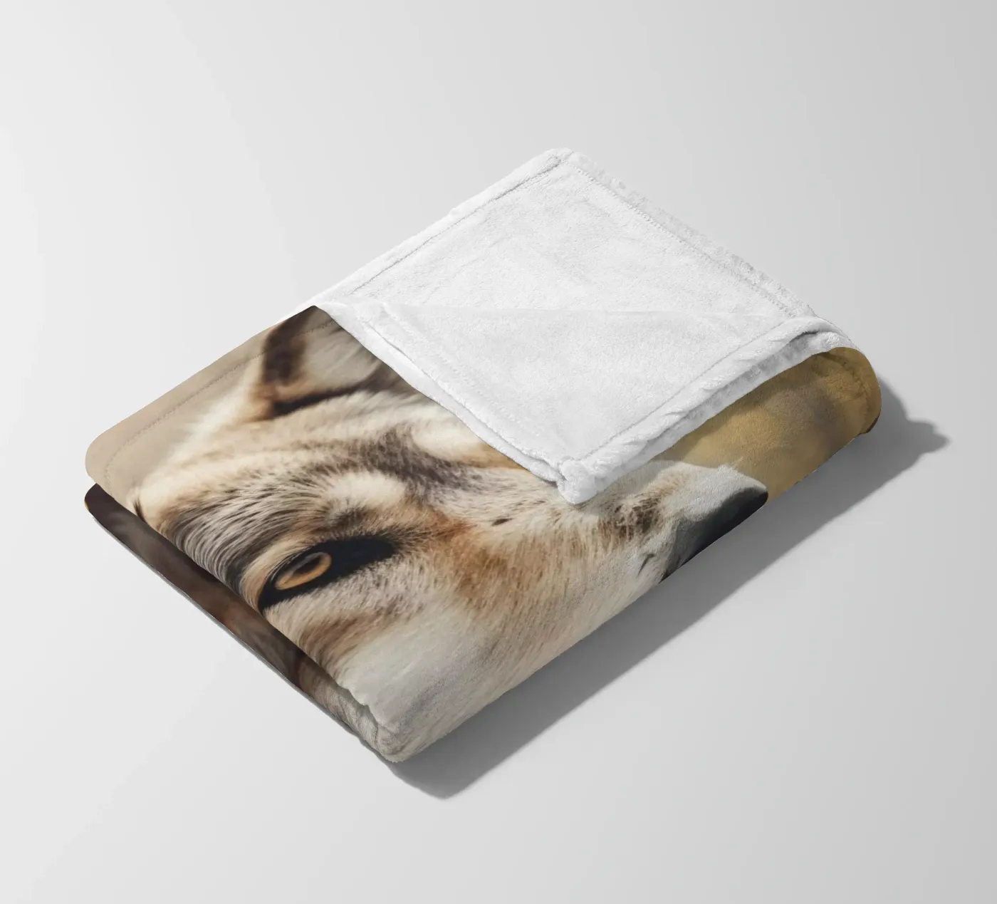 Wolfhound coperta in pile da treechild