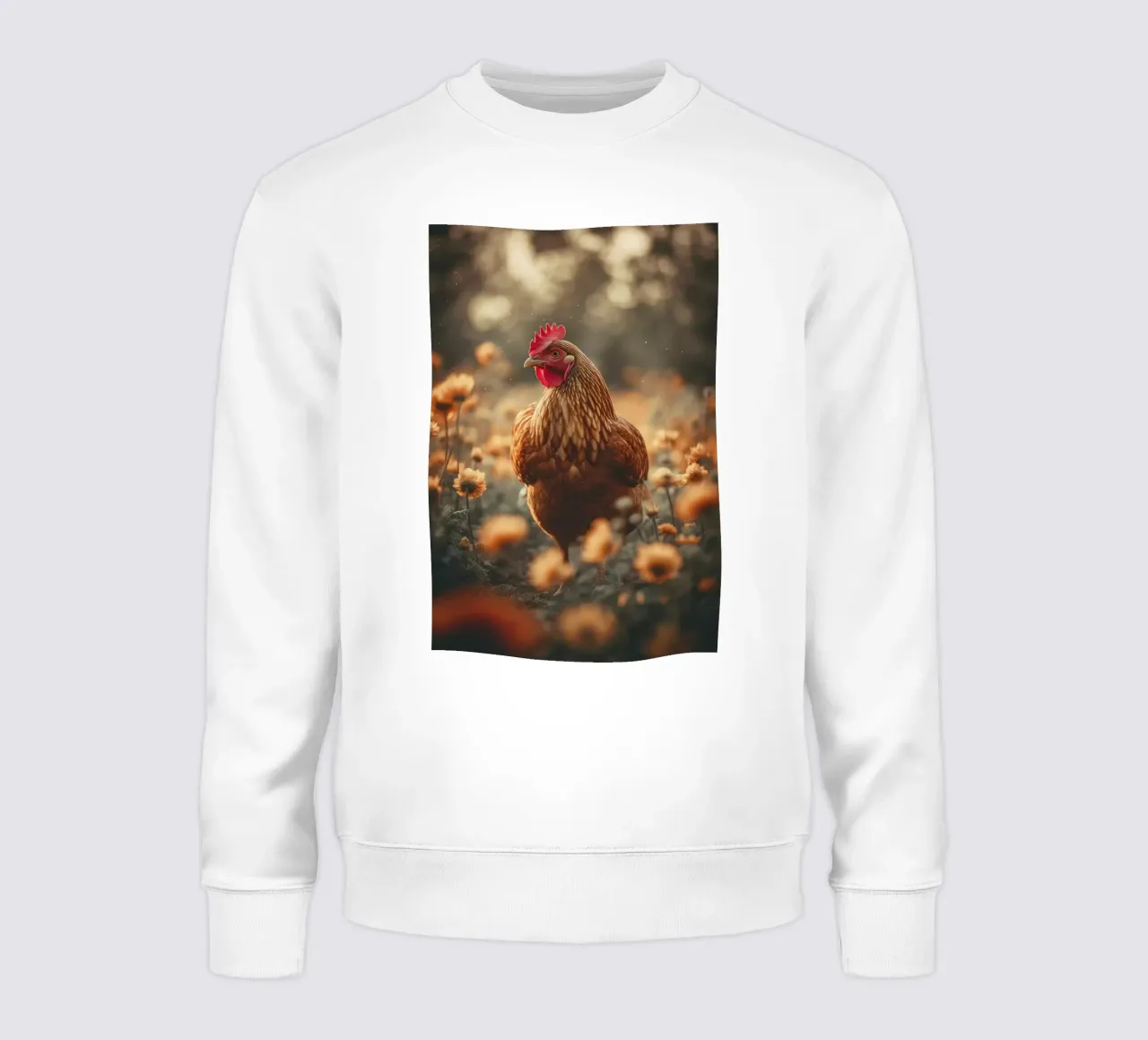 Chicken Portrait felpa da treechild