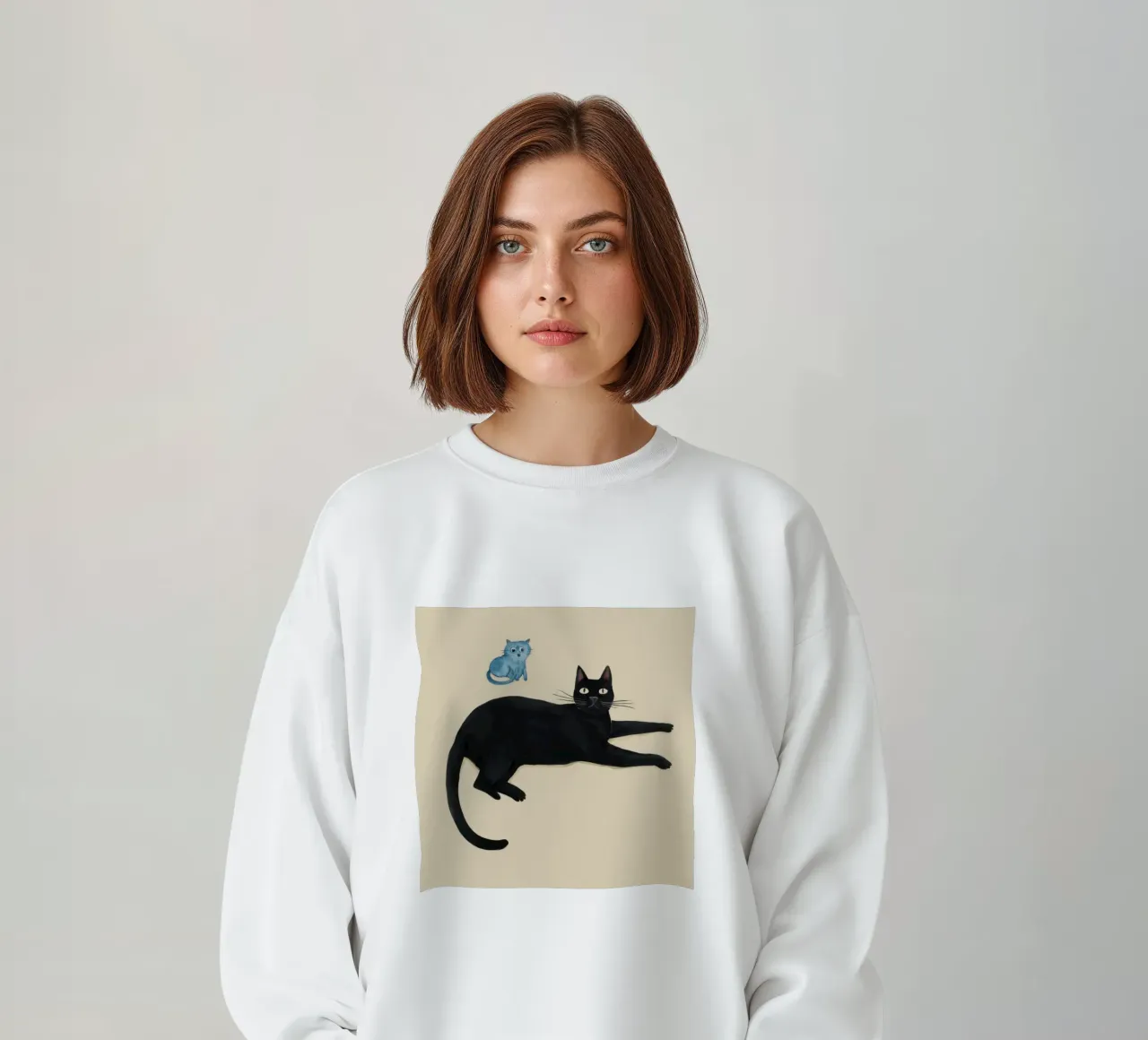 Gatto e topo felpa da Lyra Glaze