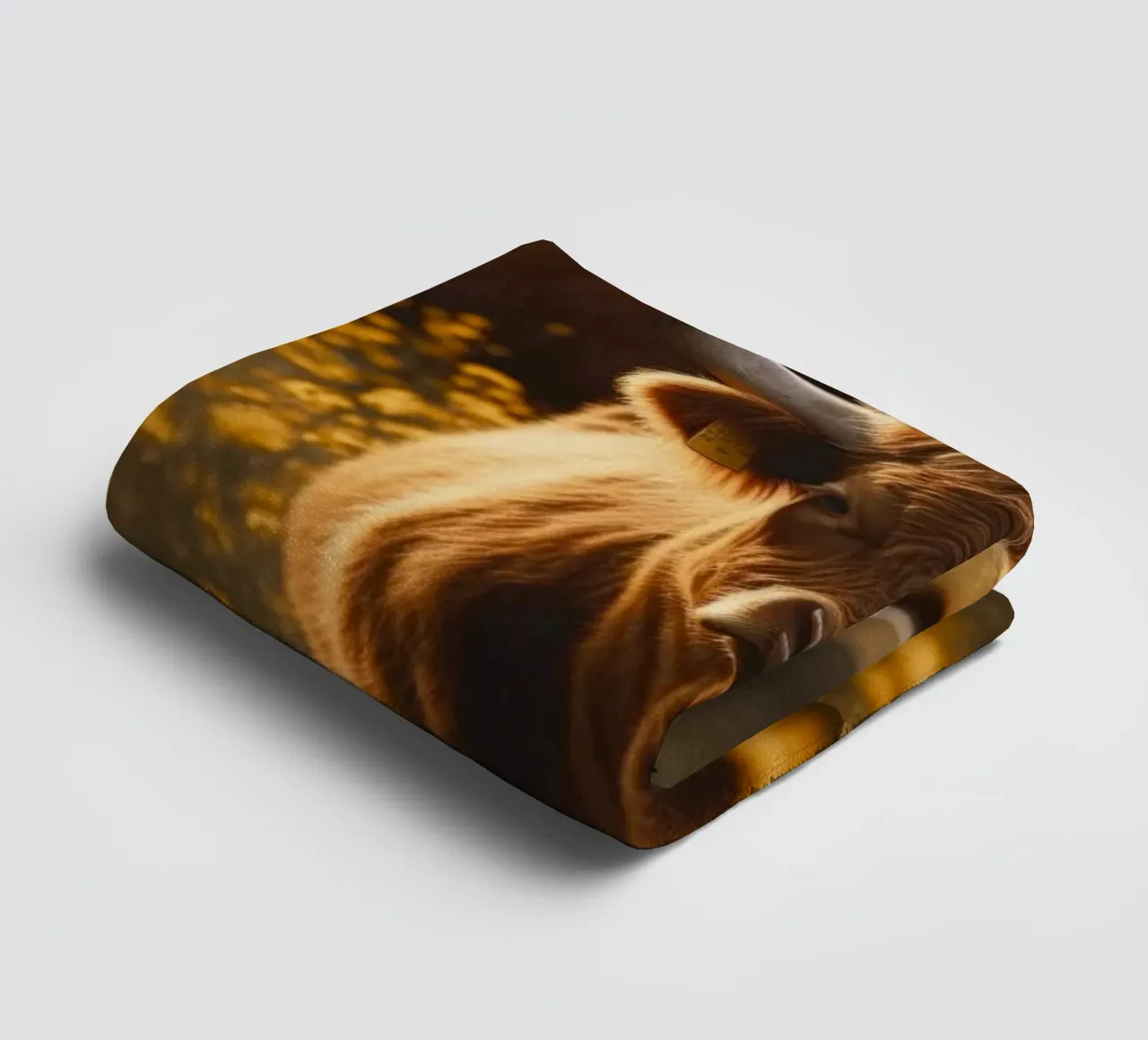 Highland Cows No 1 asciugamano da bagno da treechild