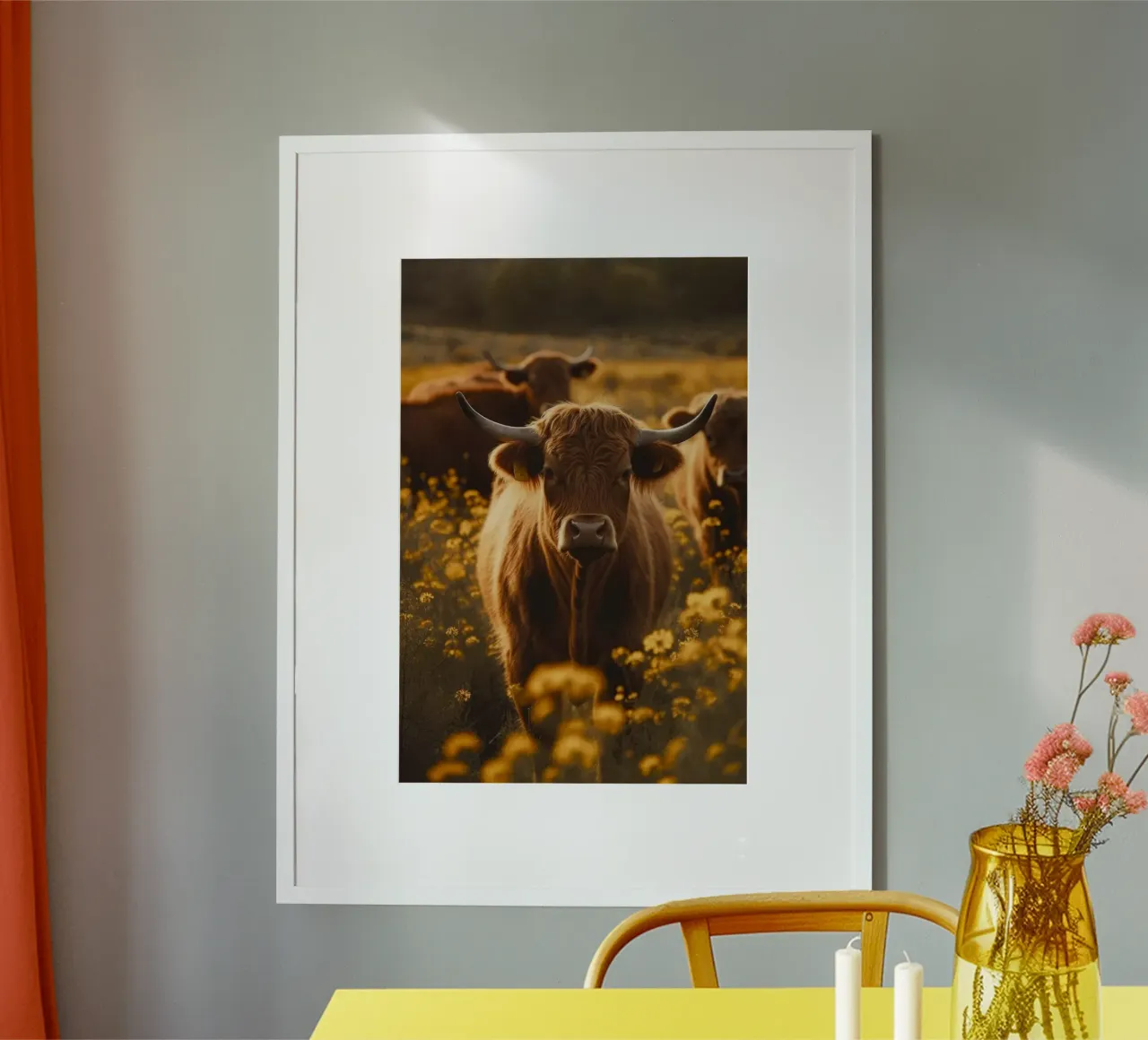 Highland Cows No 1 carta hahnemühle da treechild