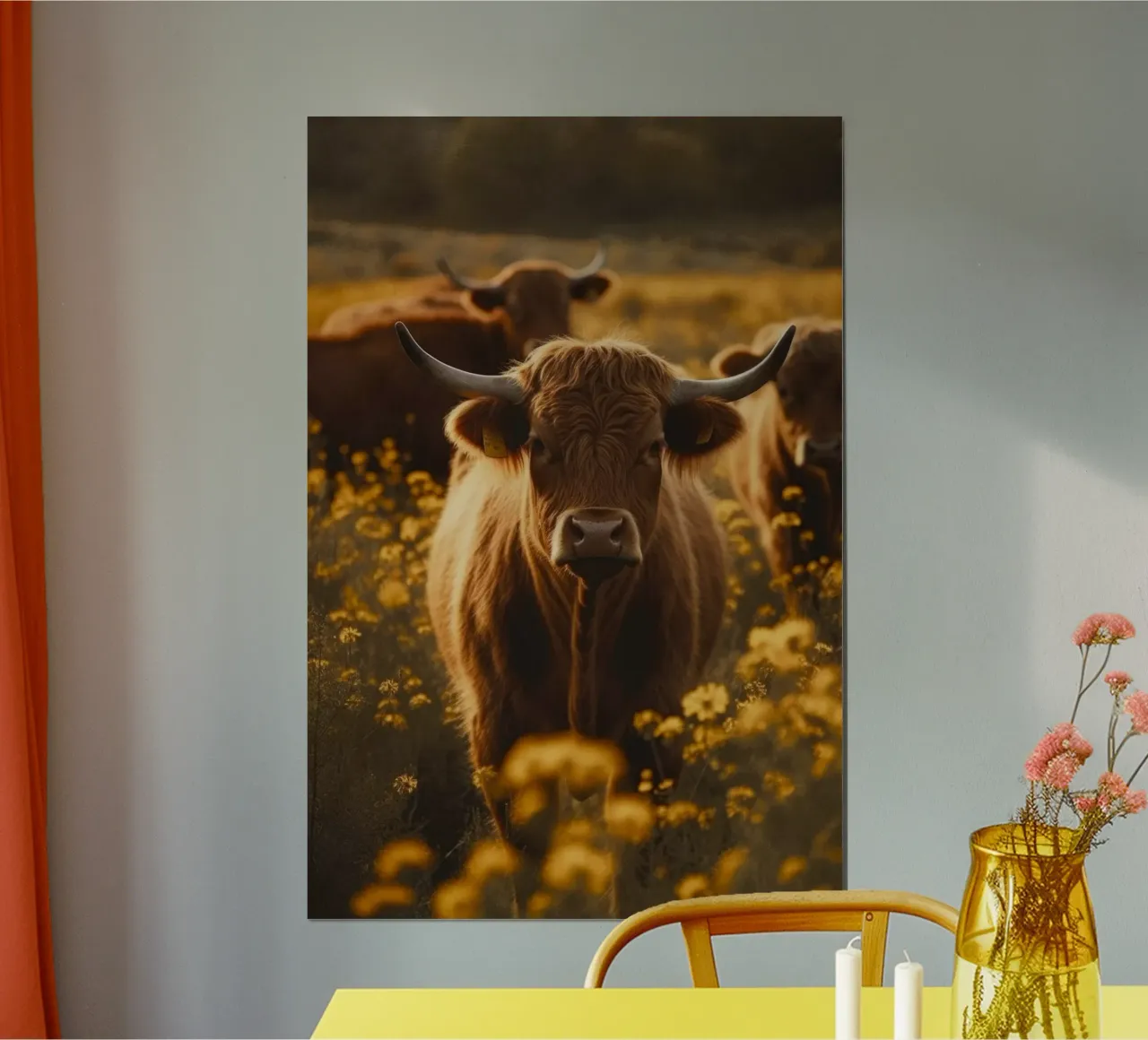 Highland Cows No 1 carta hahnemühle da treechild