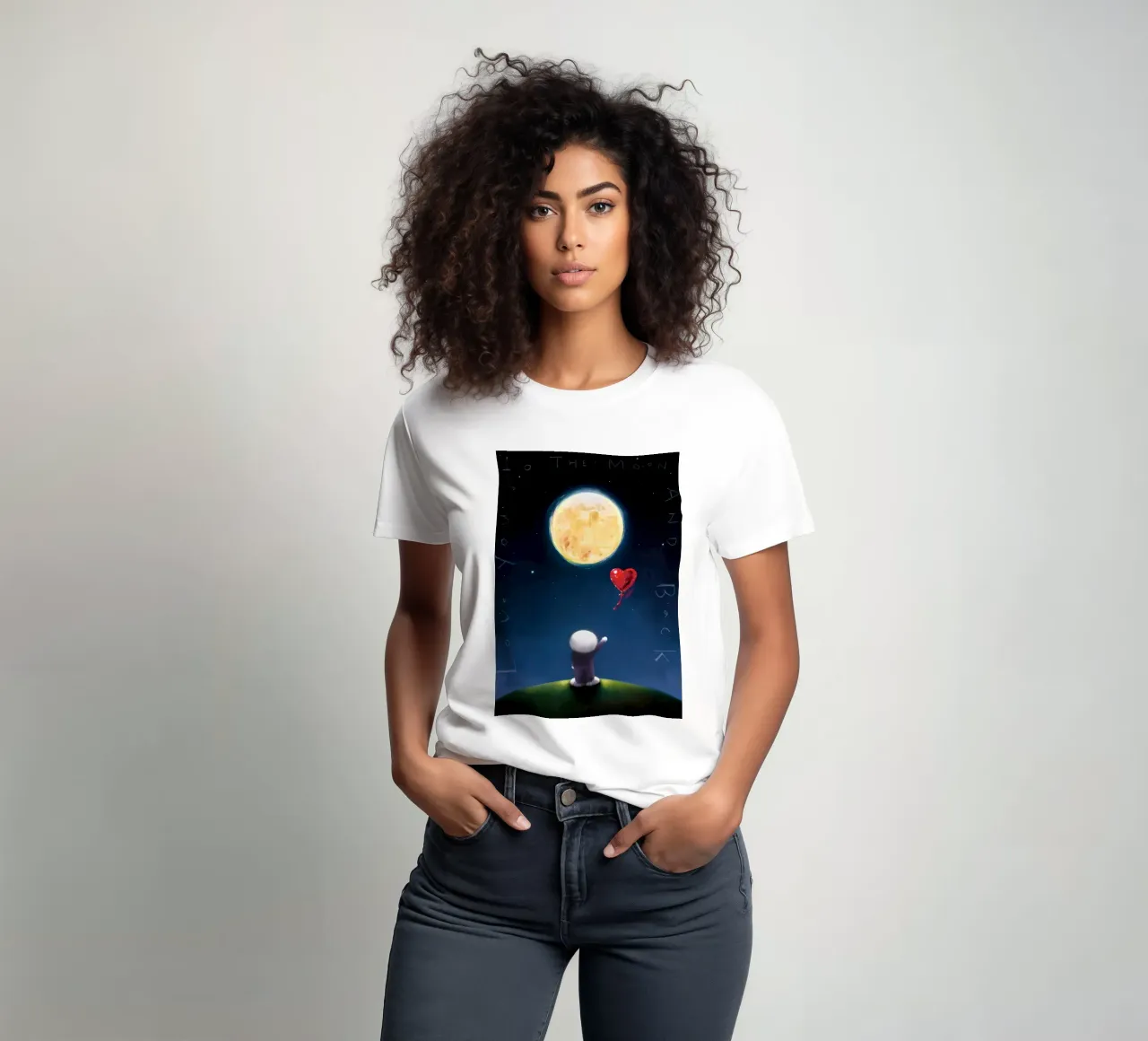 Doug Hyde in luna t-shirt da Hyde Hi