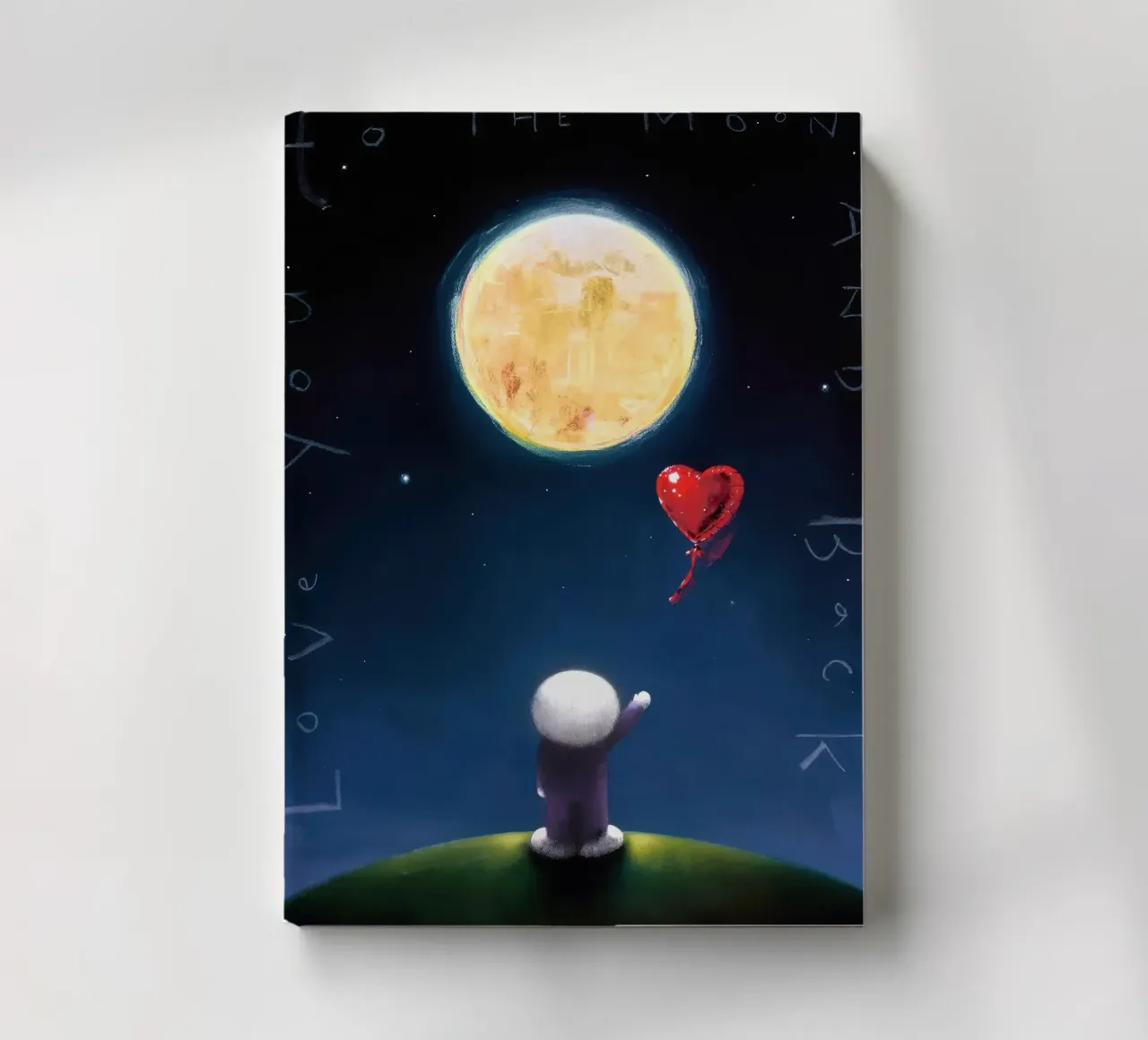 Doug Hyde observe la lune carnet de notes de Hyde Hi