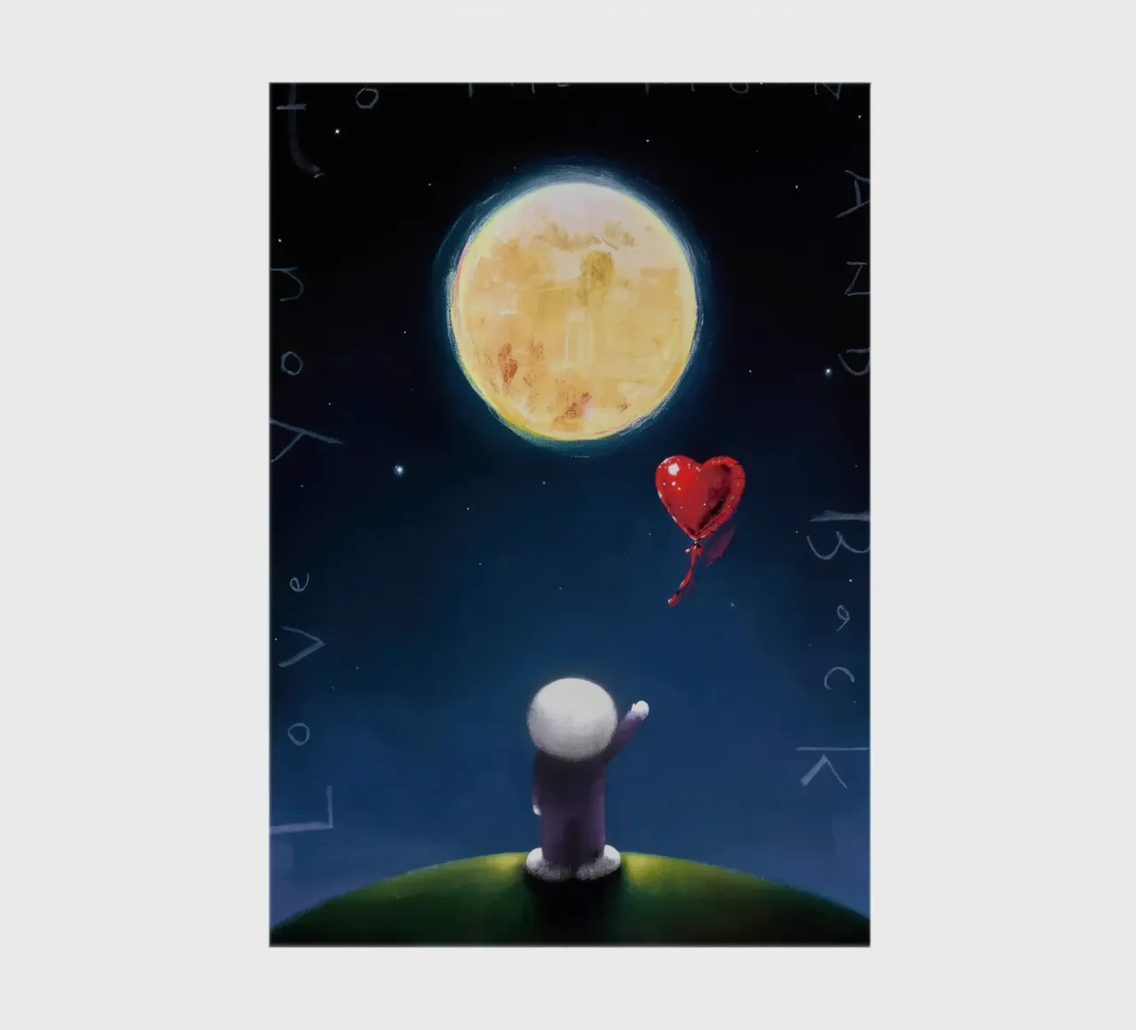 Doug Hyde observe la lune carnet de notes de Hyde Hi