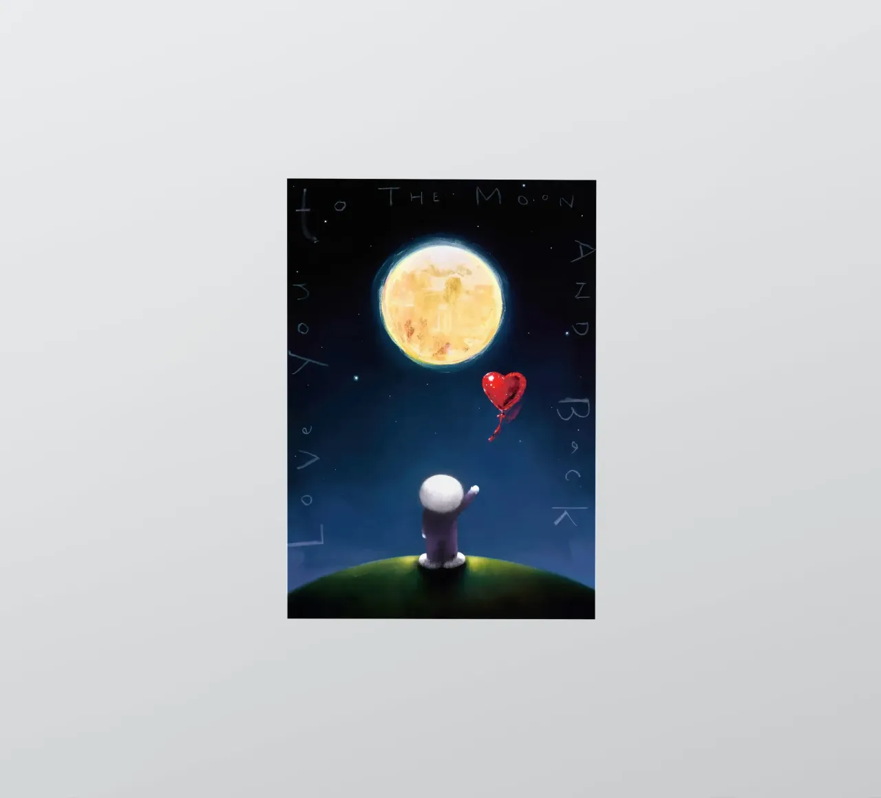 Doug Hyde observe la lune autocollant de Hyde Hi