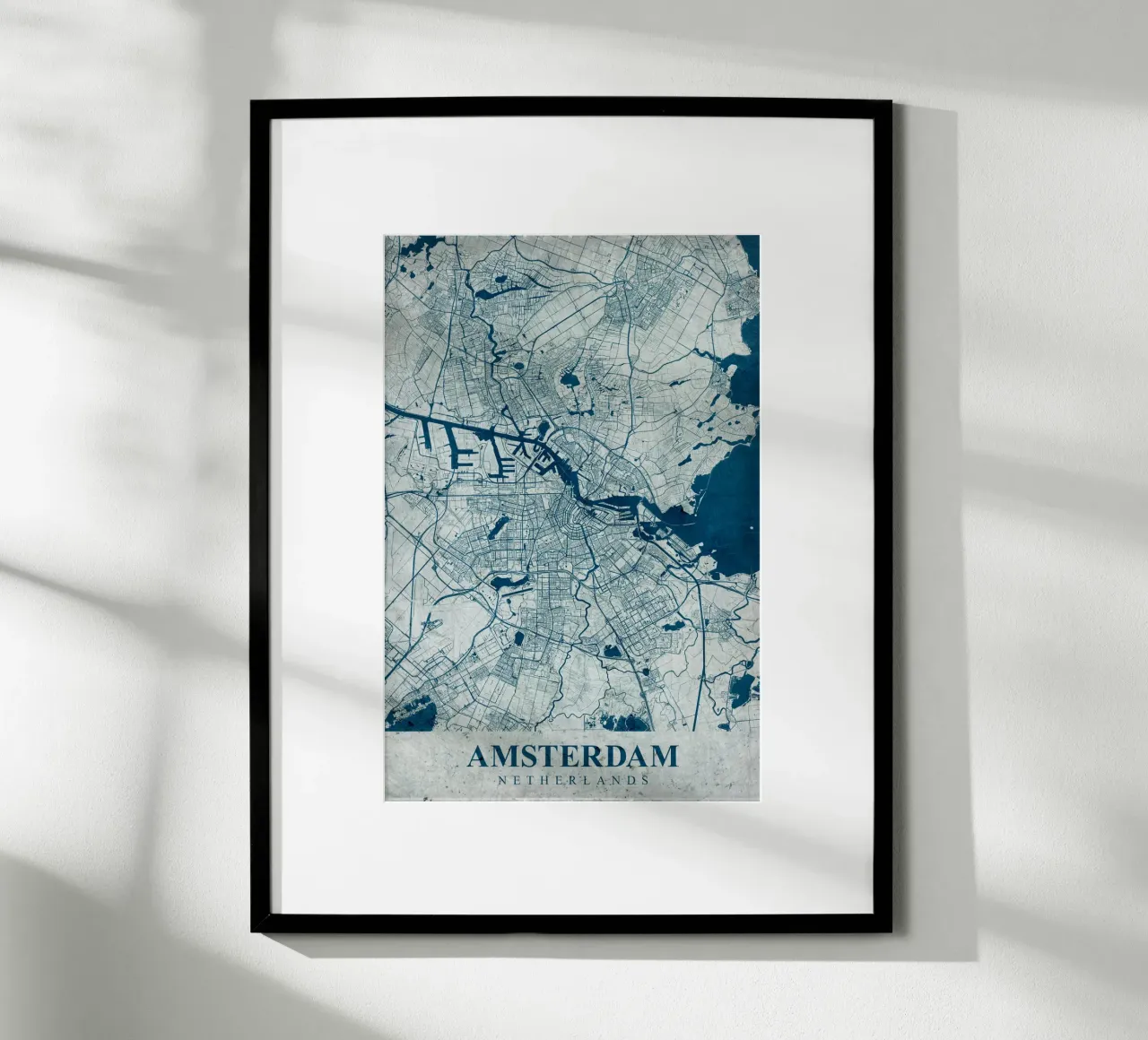 Amsterdam Art Print - Un design urbain pour ta maison poster de CityMapPoster