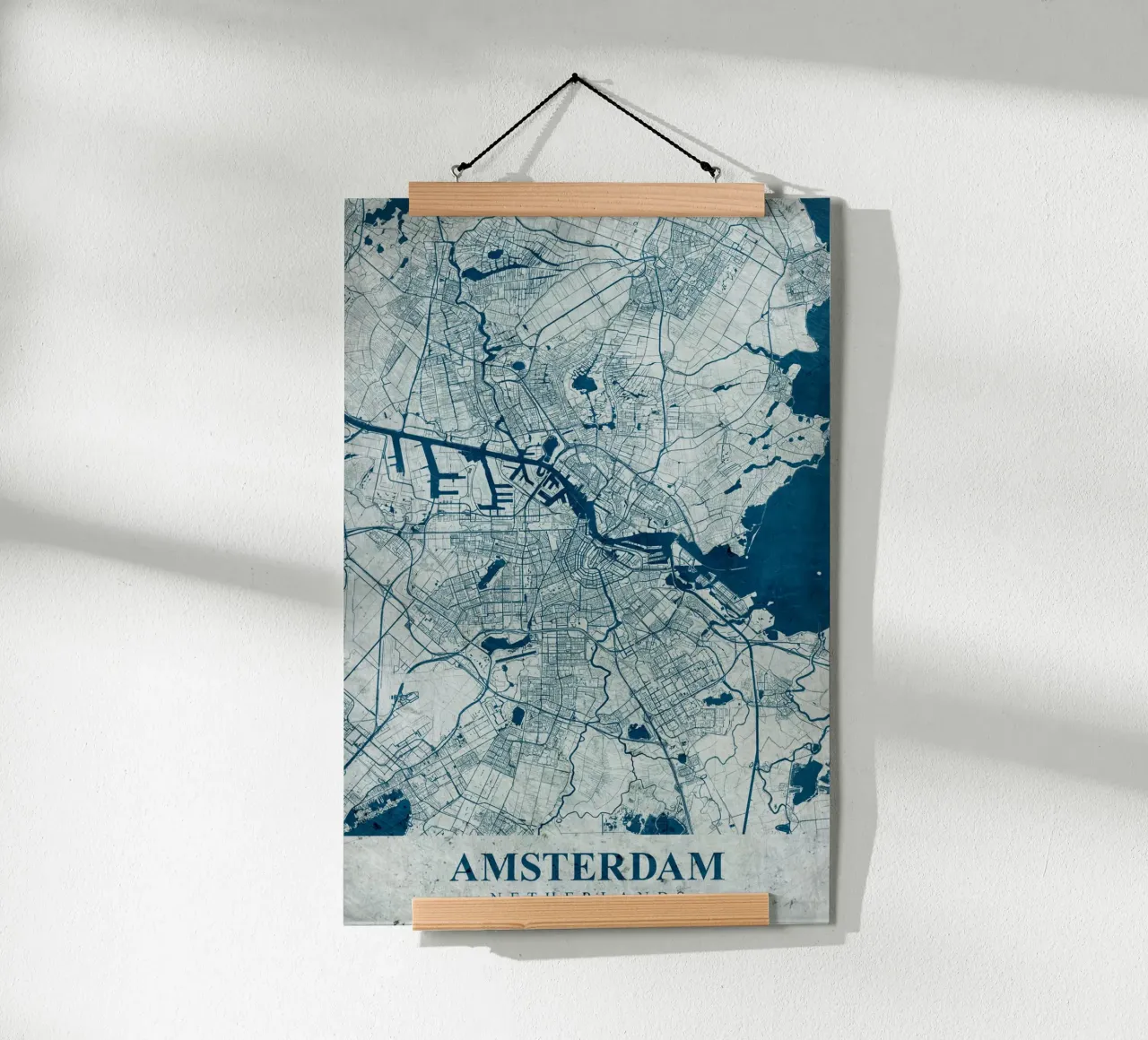 Amsterdam Art Print - Un design urbain pour ta maison poster de CityMapPoster