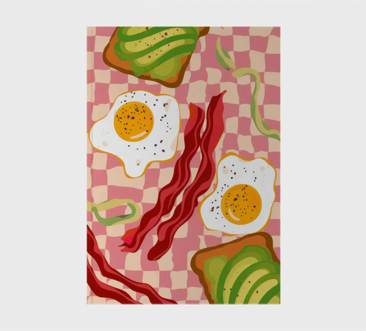 Uova e pancetta a scacchi diario da Lyra Glaze