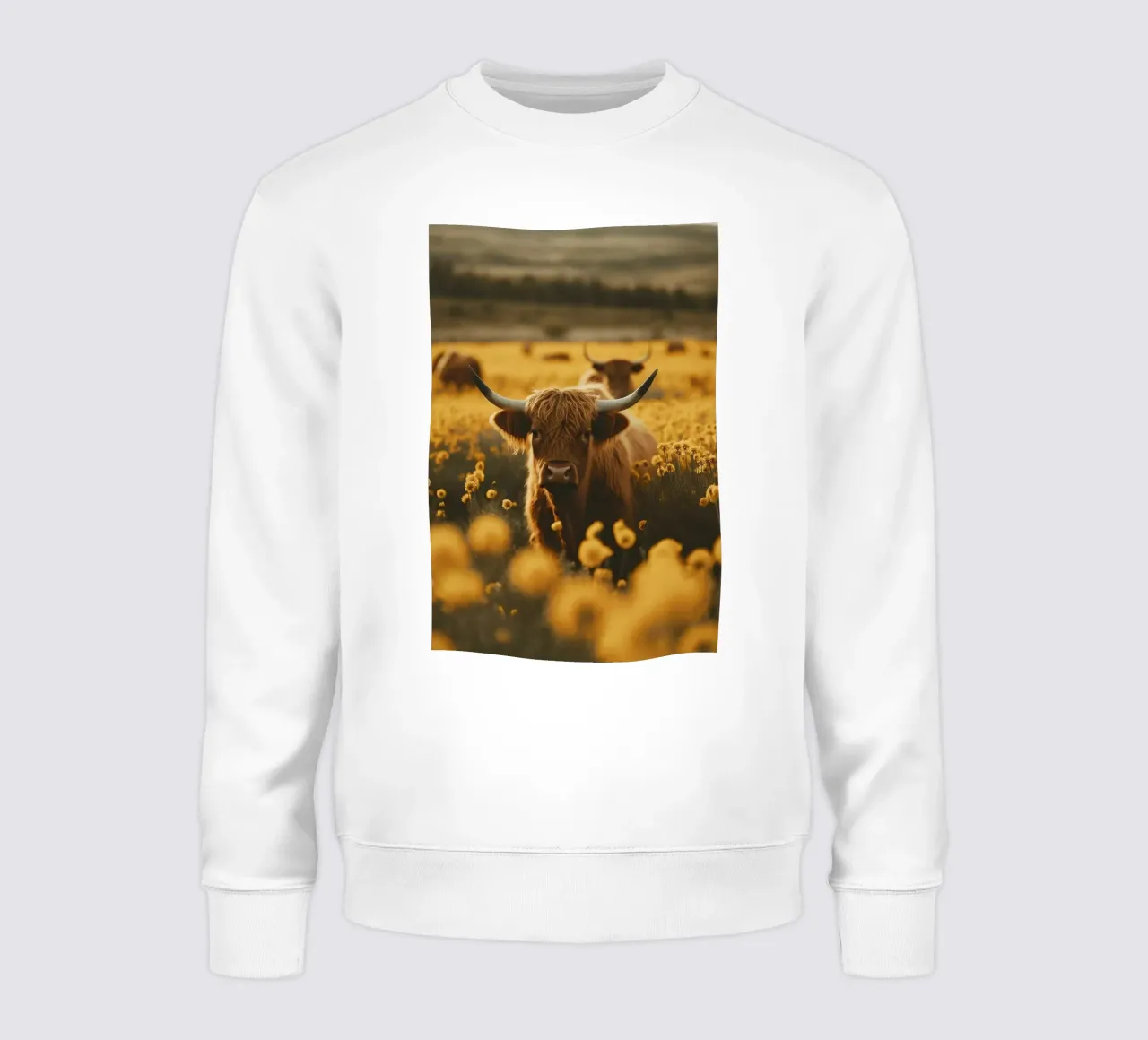 Highland Cow No 2 felpa da treechild
