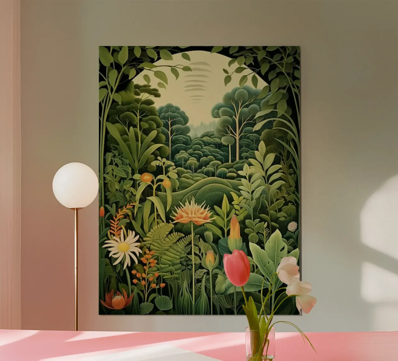 Henri Rousseau - Foresta poster da Günstiger Laden