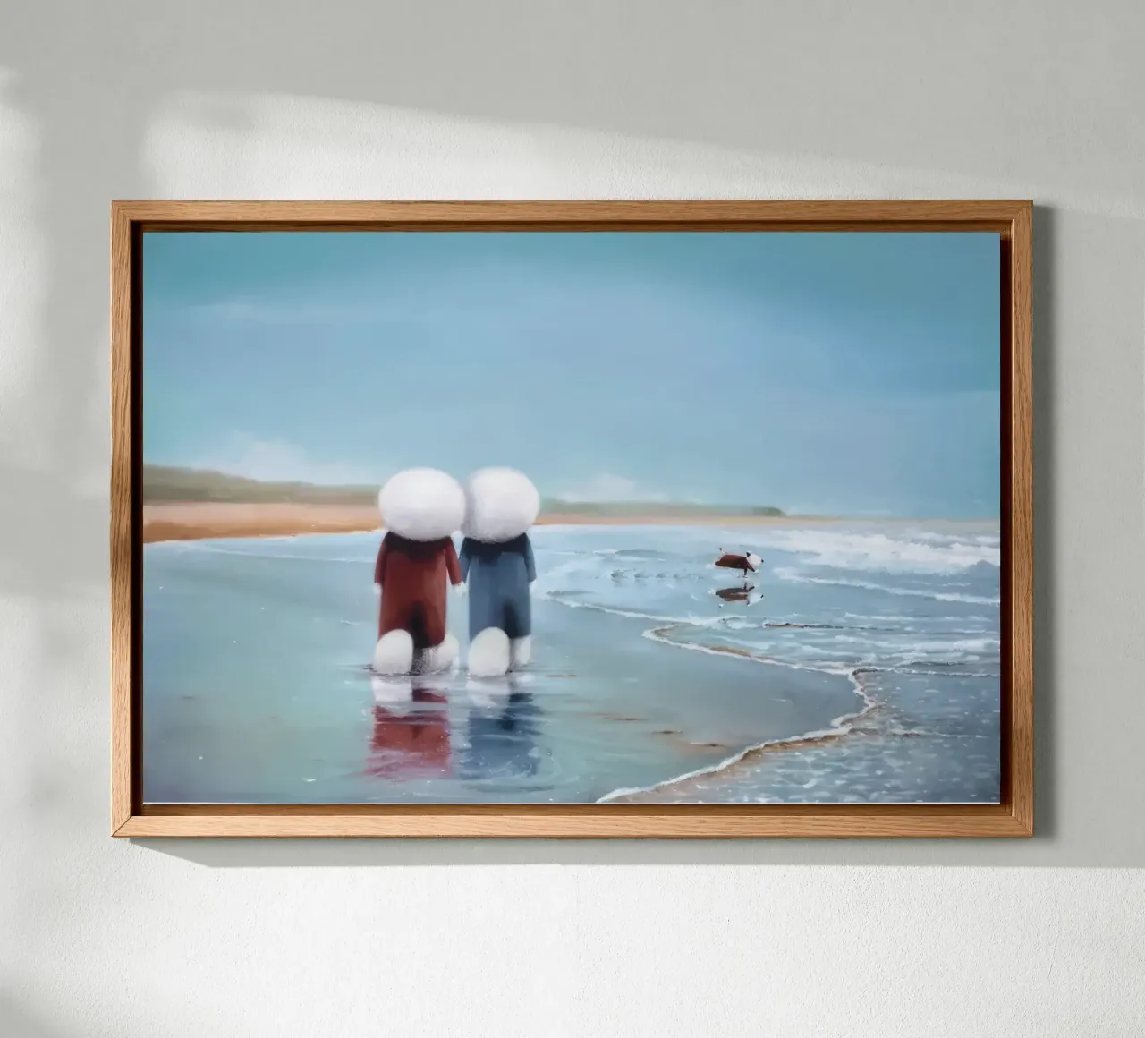 perfecte dag doug hyde canvas met Baklijst van Hyde Hi
