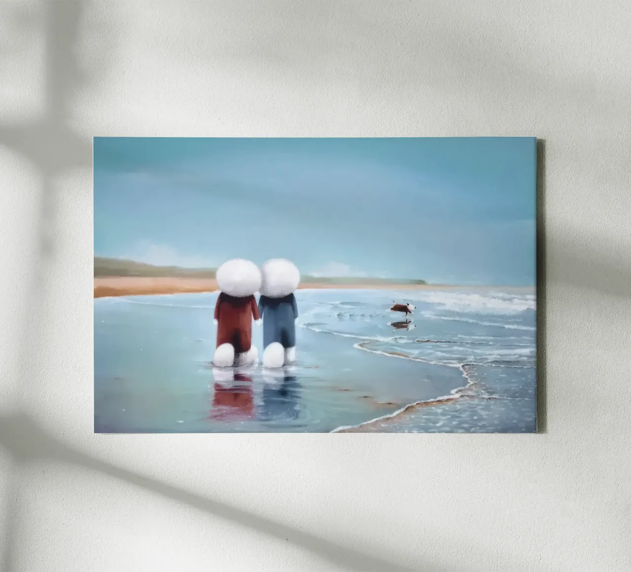 perfecte dag doug hyde canvas met Baklijst van Hyde Hi