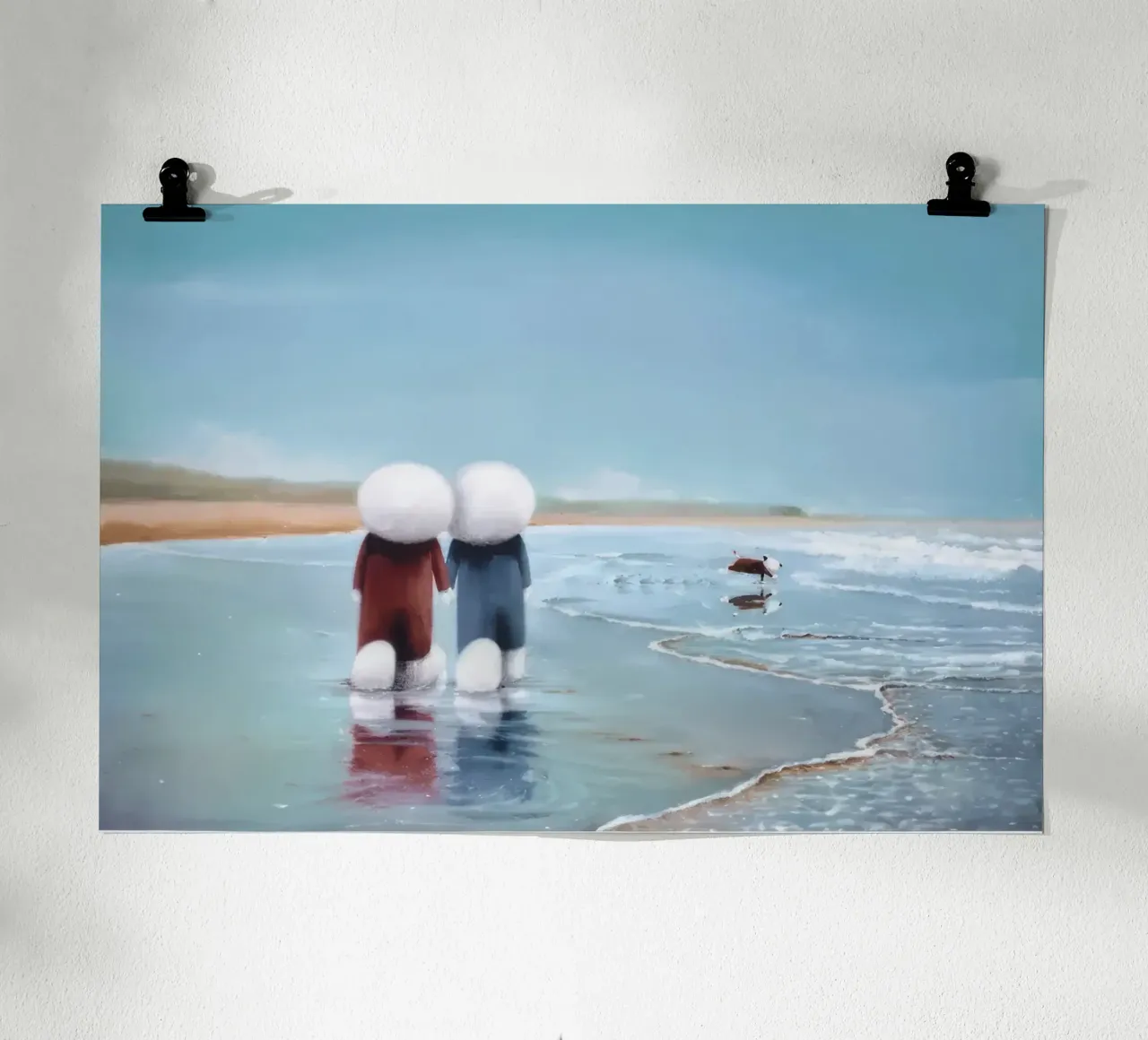 giorno perfetto doug hyde poster con telaio in plastica da Hyde Hi