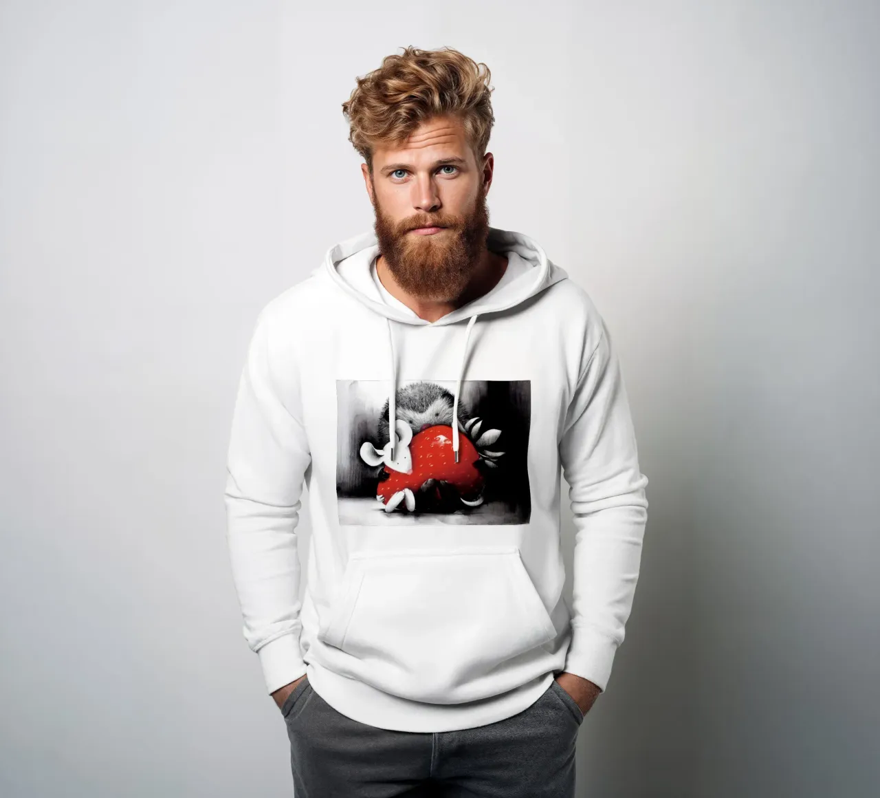 compartir es cuidar enmarcado doug hyde sudadera con capucha de Hyde Hi