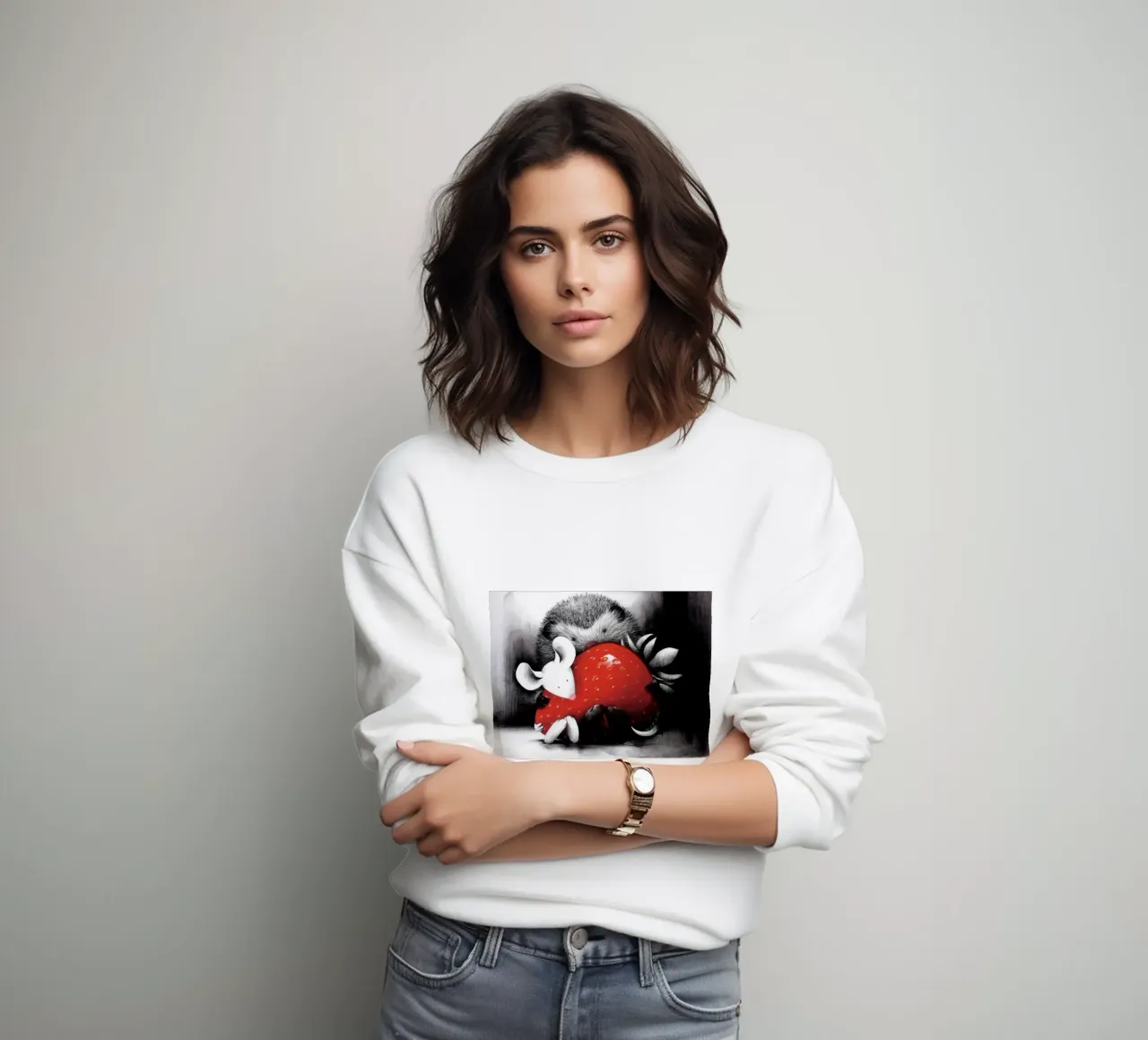 compartir es cuidar enmarcado doug hyde sudadera de Hyde Hi
