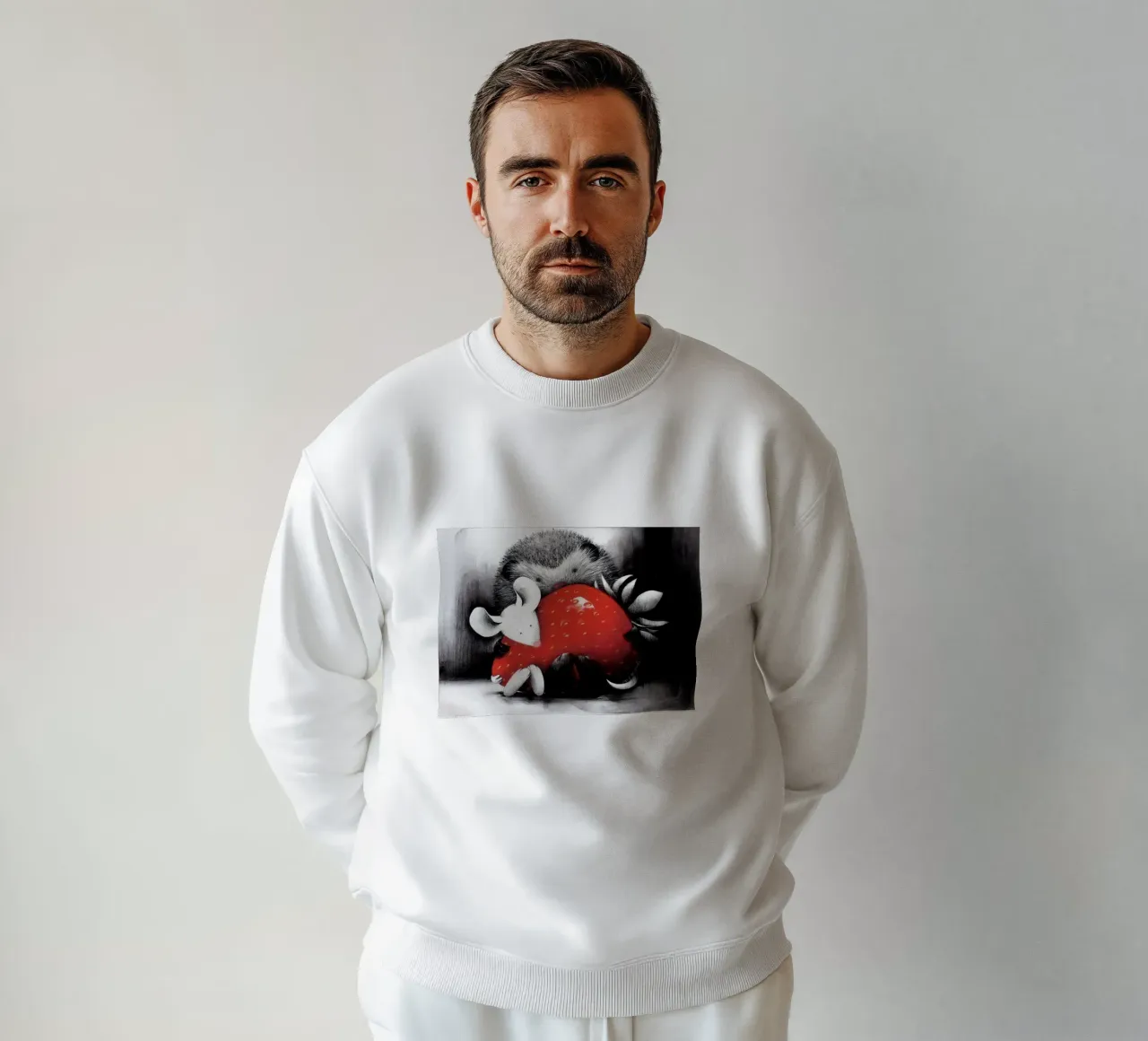 compartir es cuidar enmarcado doug hyde sudadera de Hyde Hi