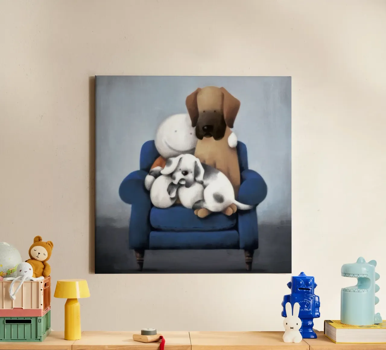 always by your side doug hyde canvas with Floater frame by Hyde Hi