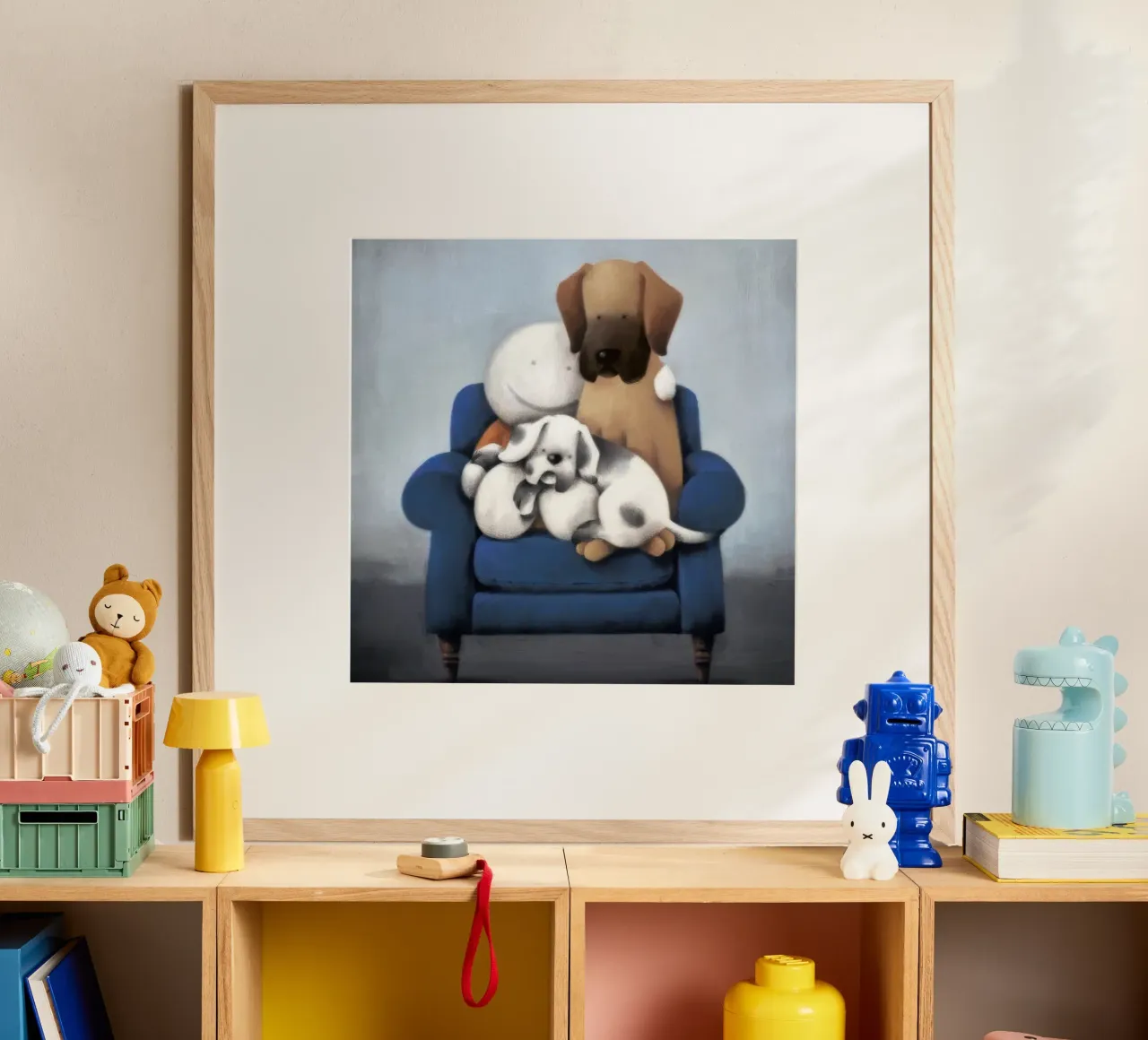 toujours à tes côtés doug hyde poster avec cadre en plastique de Hyde Hi