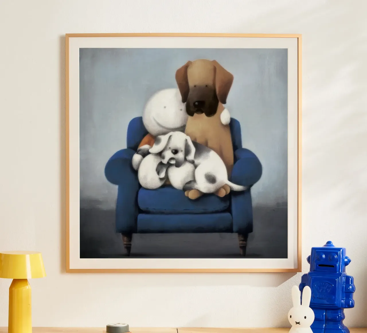 toujours à tes côtés doug hyde poster avec cadre en plastique de Hyde Hi