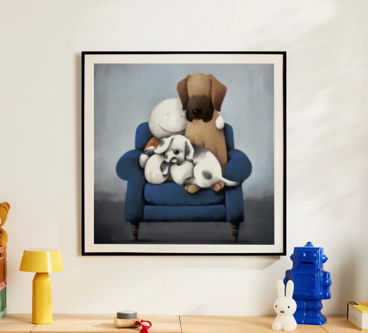toujours à tes côtés doug hyde poster avec cadre en plastique de Hyde Hi