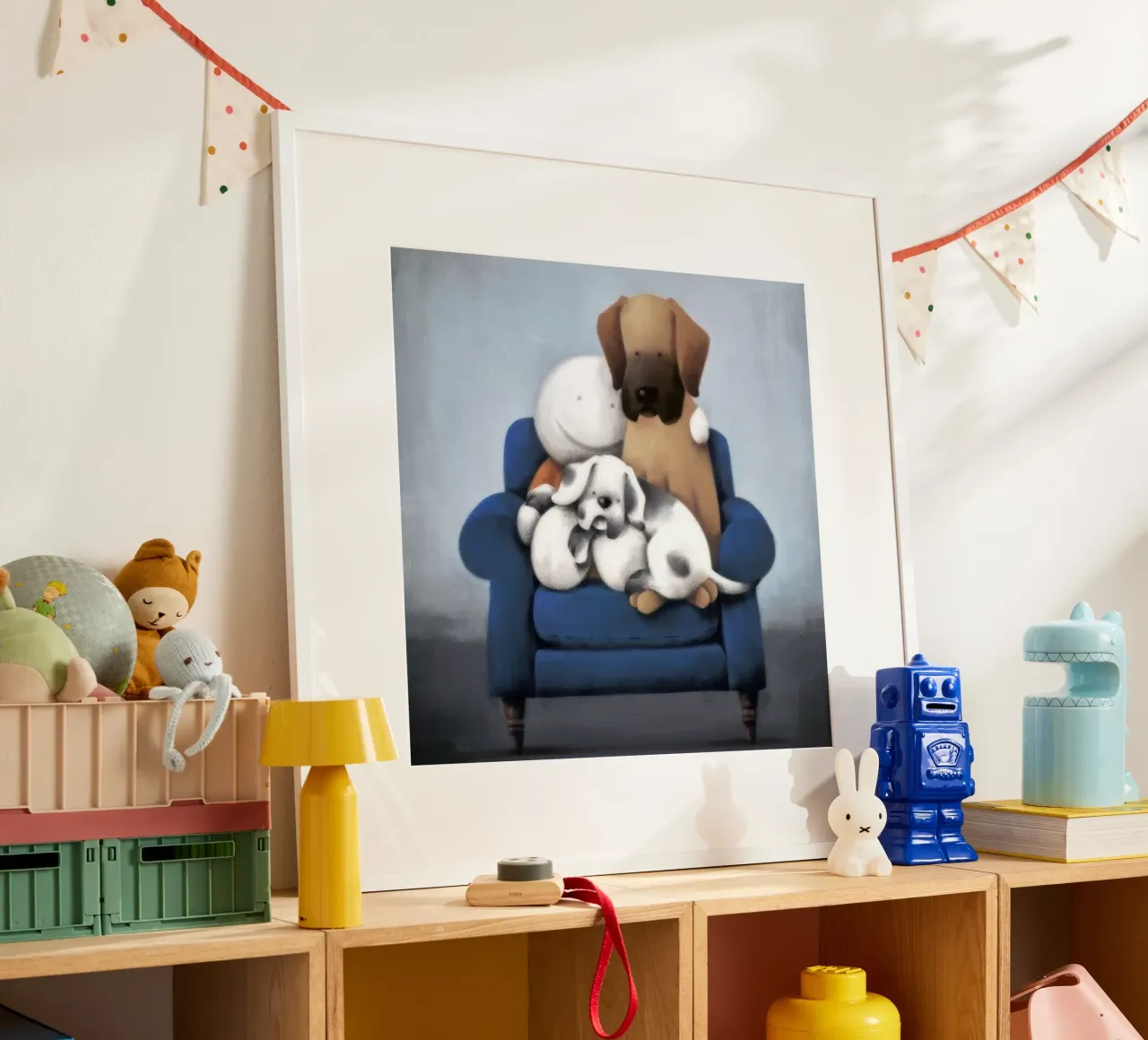 toujours à tes côtés doug hyde poster avec cadre en plastique de Hyde Hi