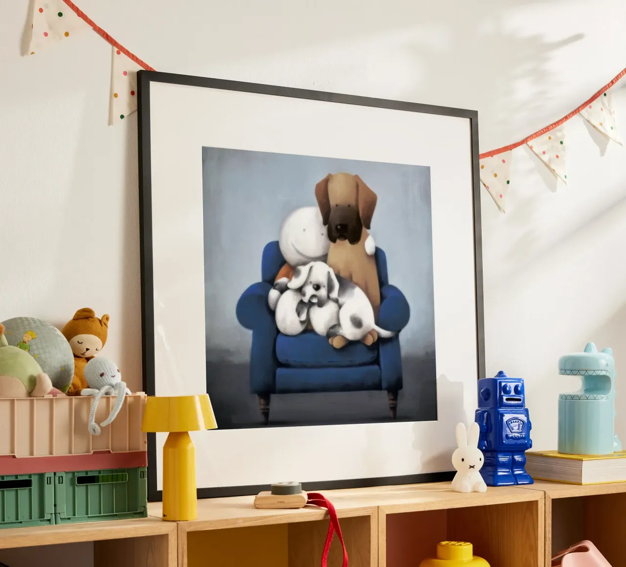 toujours à tes côtés doug hyde poster avec cadre en plastique de Hyde Hi