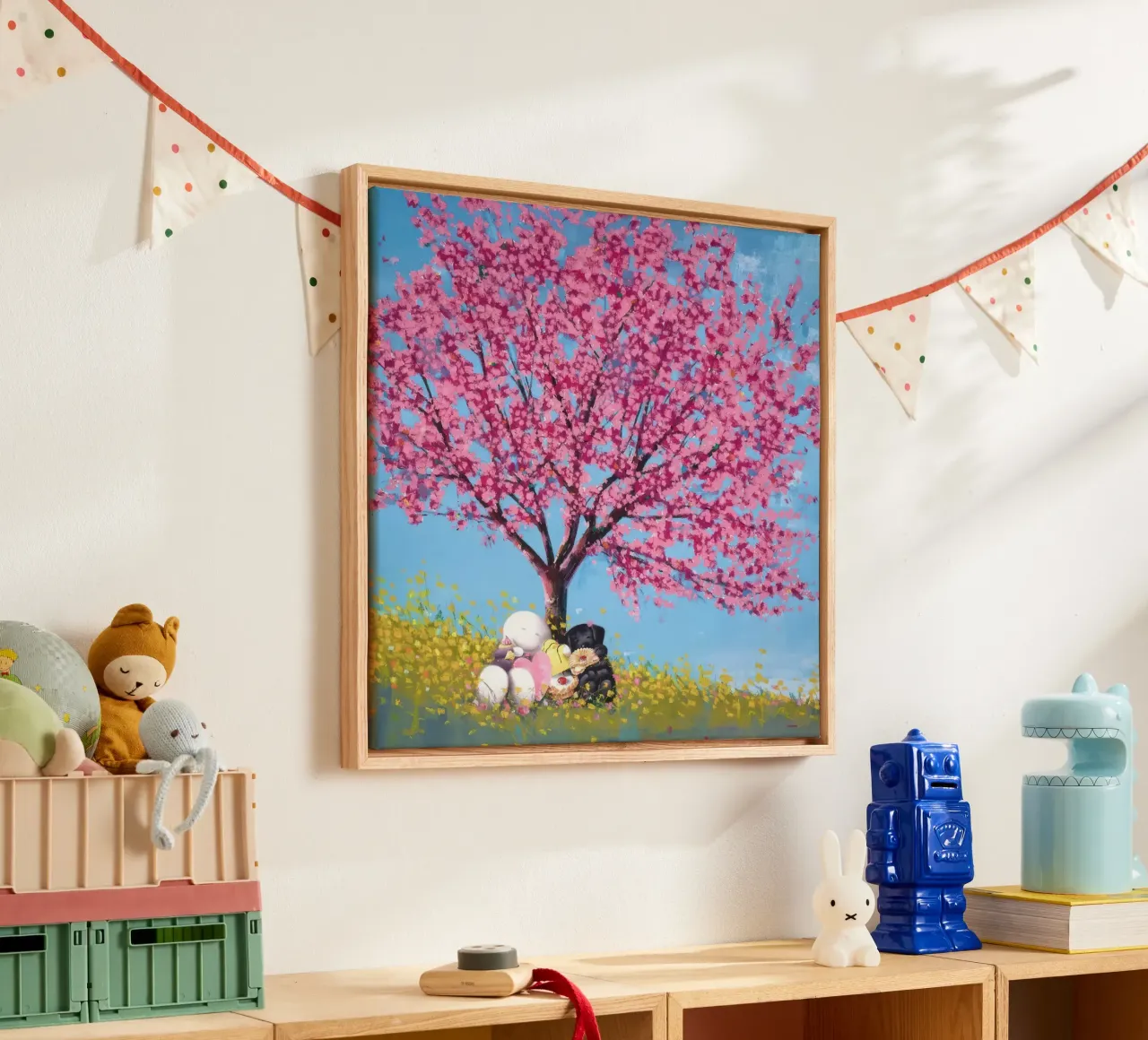 cherry on top. doug hyde canvas with Floater frame by Hyde Hi