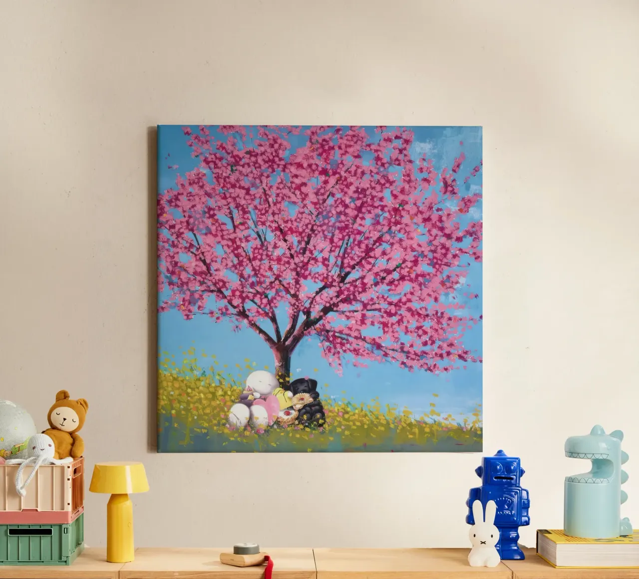 cherry on top. doug hyde canvas with Floater frame by Hyde Hi