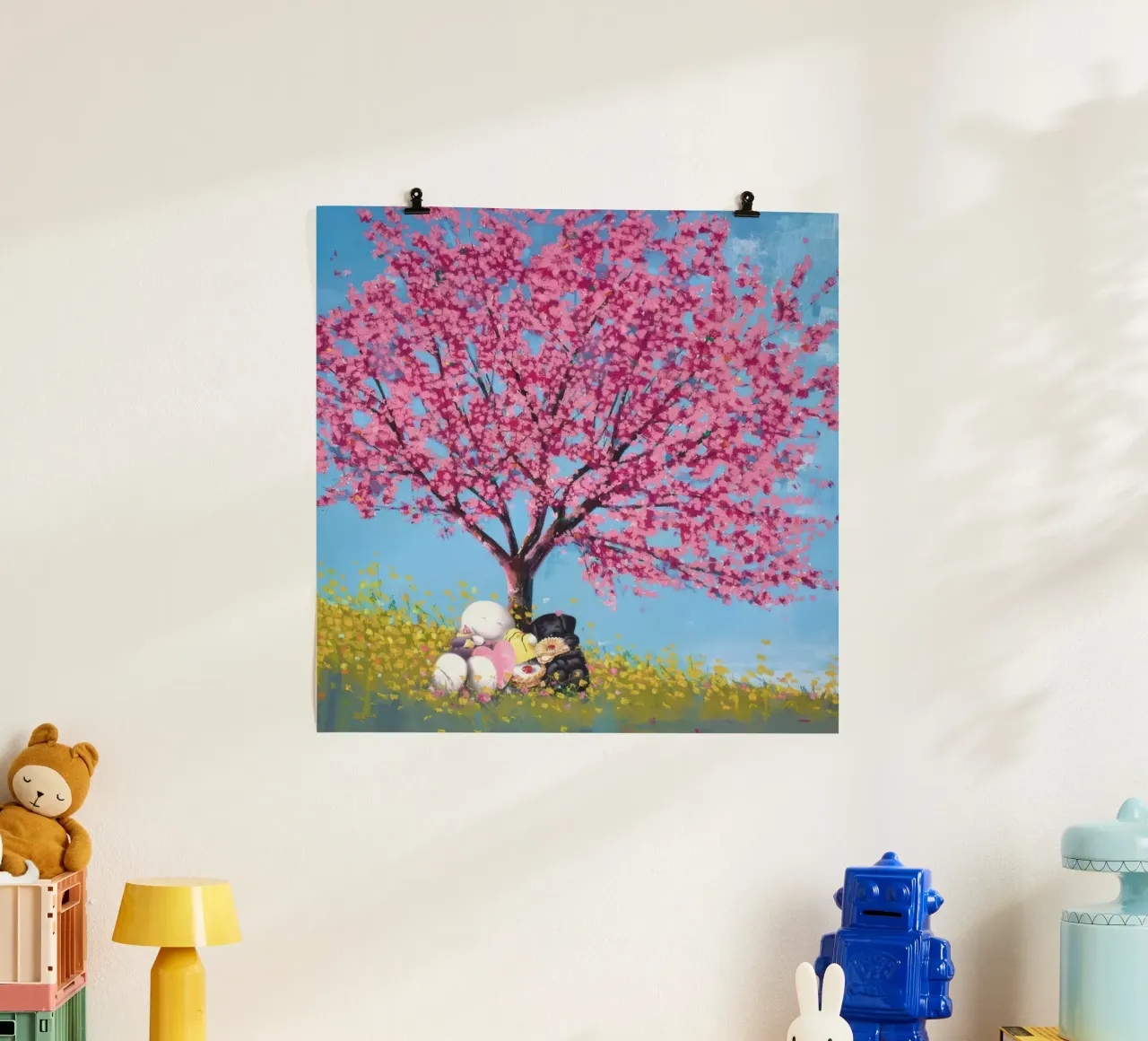 ciliegina sulla torta. doug hyde poster con telaio in legno da Hyde Hi