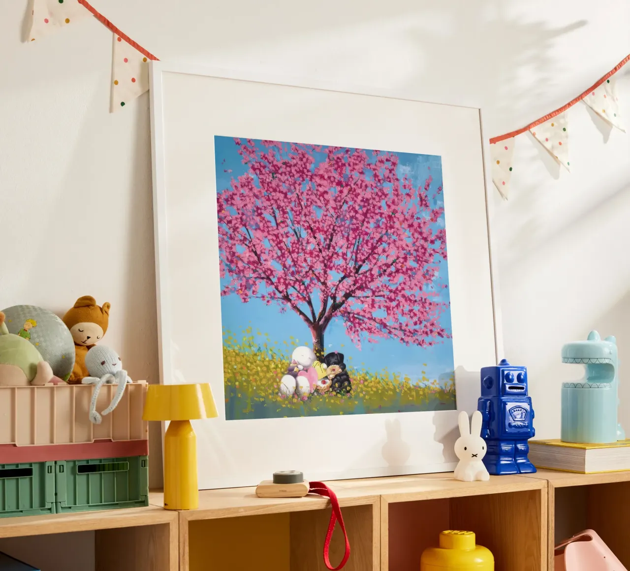 ciliegina sulla torta. doug hyde poster con telaio in legno da Hyde Hi