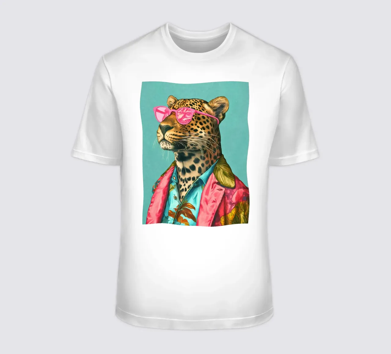 Casual Leopard Cool Performance t-shirt da Andrea Haase Animal Love