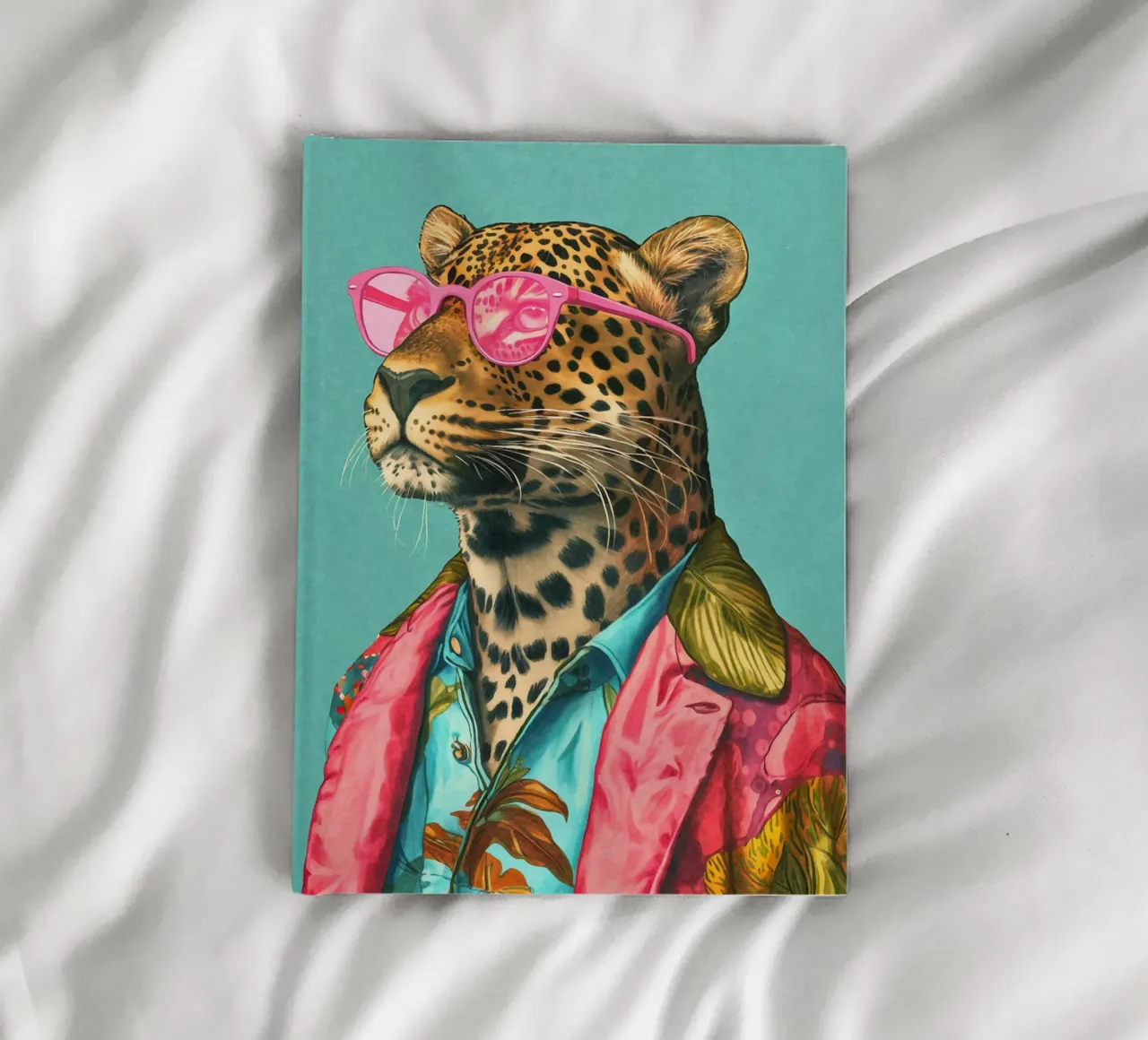Casual Leopard Cool Performance notebook by Andrea Haase Animal Love