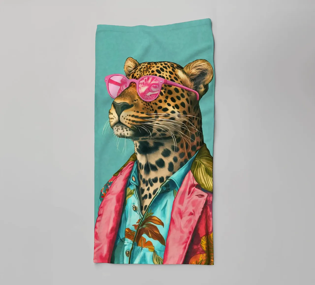 Casual Leopard Cool Performance asciugamano da bagno da Andrea Haase Animal Love