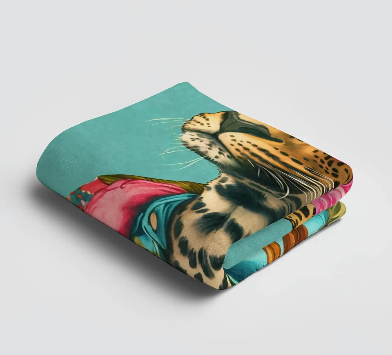 Casual Leopard Cool Performance asciugamano da bagno da Andrea Haase Animal Love