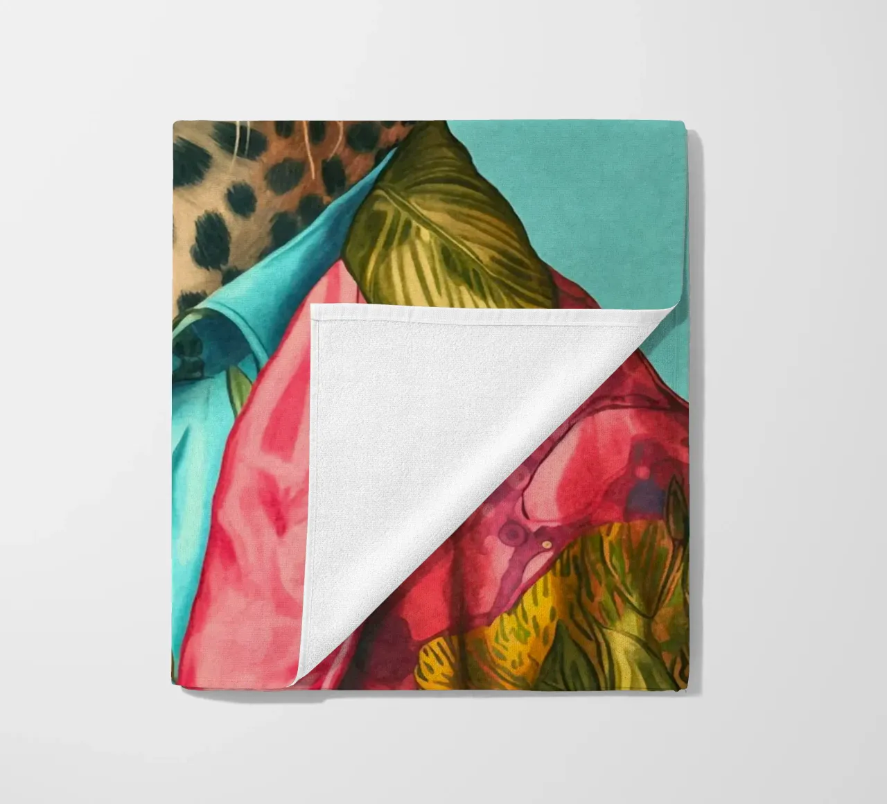 Casual Leopard Cool Performance telo mare da Andrea Haase Animal Love