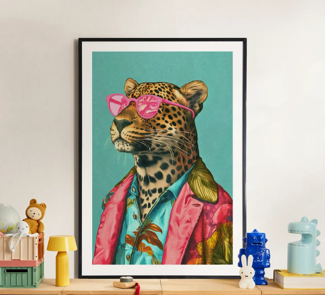 Casual Leopard Cool Performance poster de Andrea Haase Animal Love