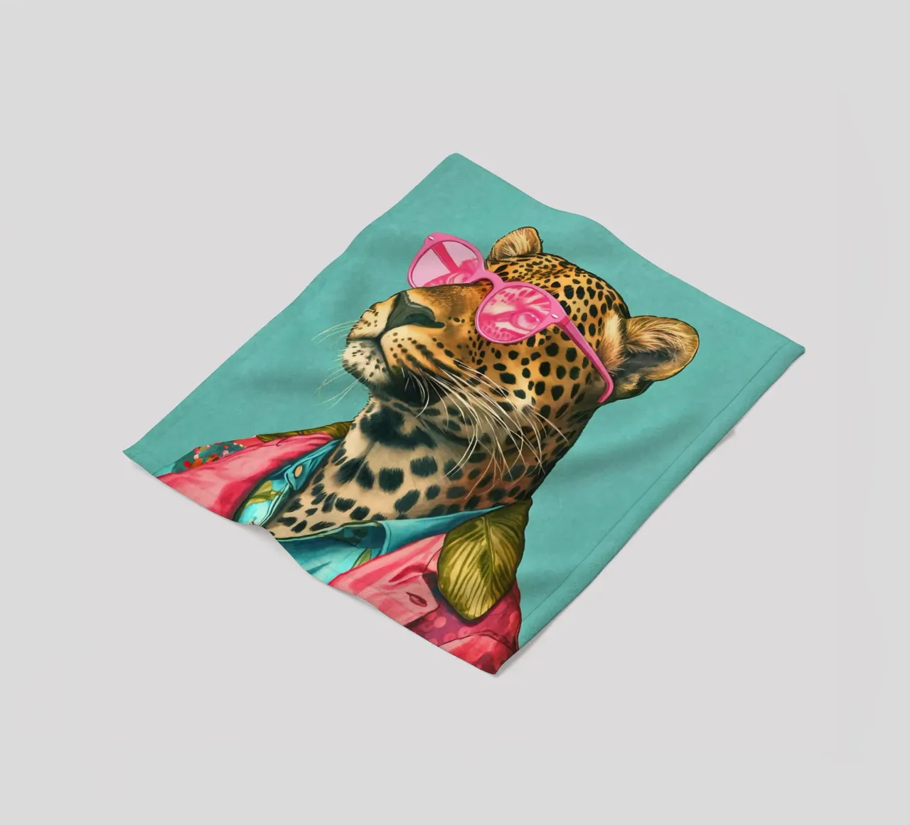 Casual Leopard Cool Performance coperta in pile da Andrea Haase Animal Love