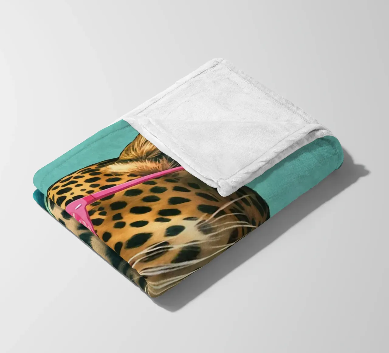 Casual Leopard Cool Performance coperta in pile da Andrea Haase Animal Love