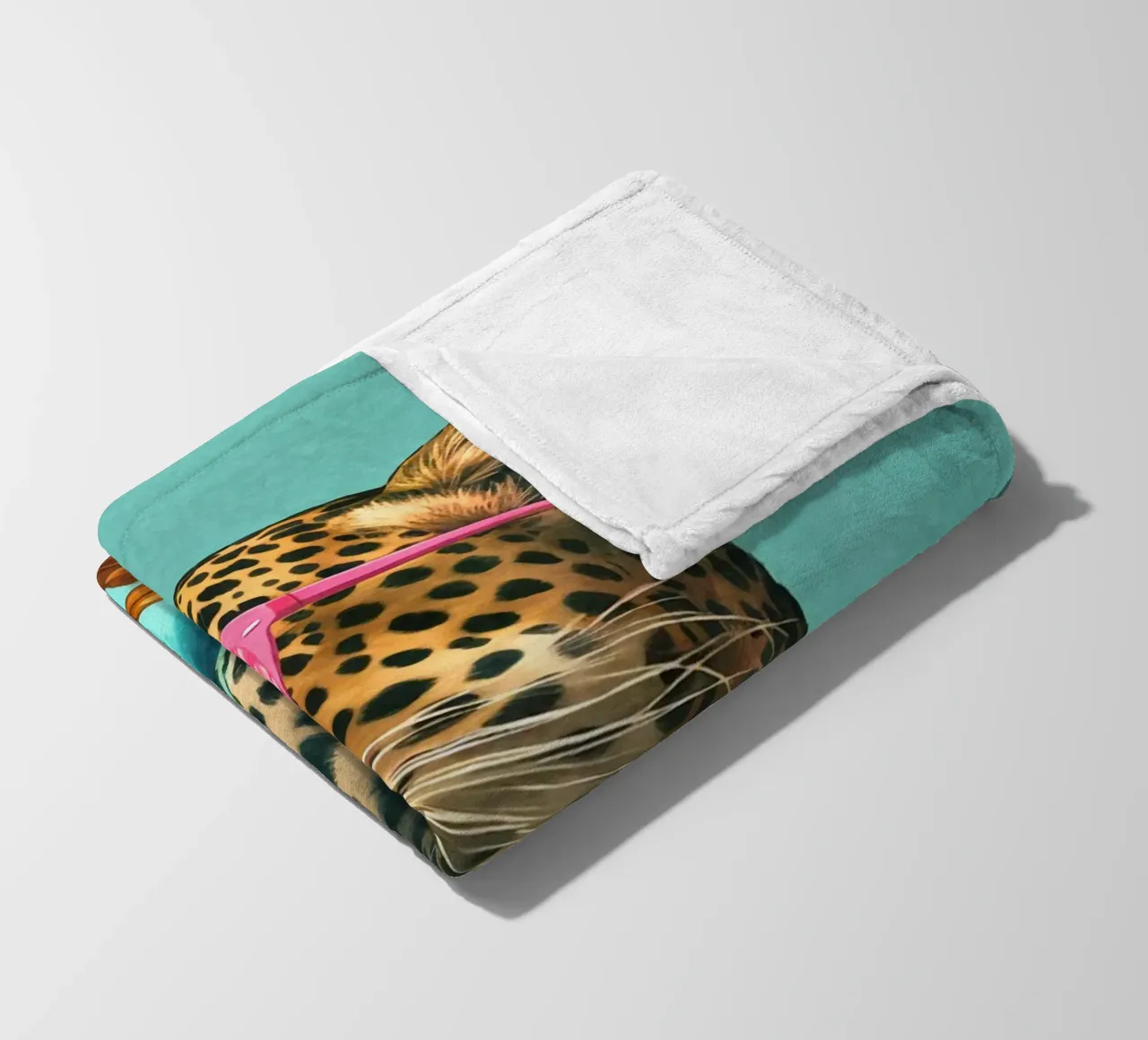 Casual Leopard Cool Performance coperta in pile da Andrea Haase Animal Love