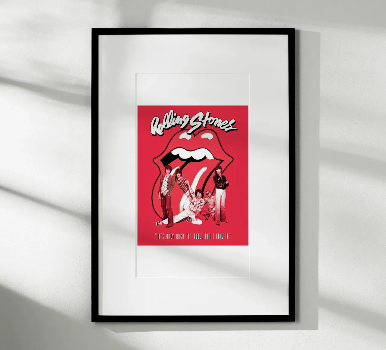 The Legend Rock Band poster con telaio in plastica da PRADULE