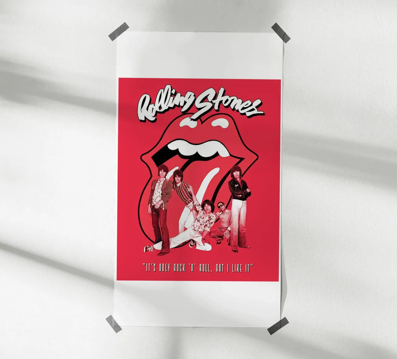 The Legend Rock Band poster con telaio in plastica da PRADULE
