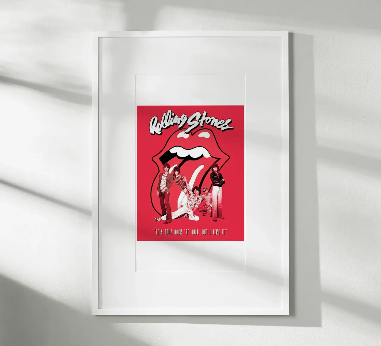 The Legend Rock Band poster con telaio in plastica da PRADULE