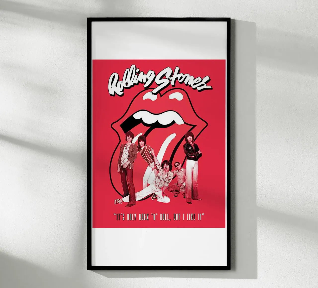 The Legend Rock Band poster con telaio in plastica da PRADULE